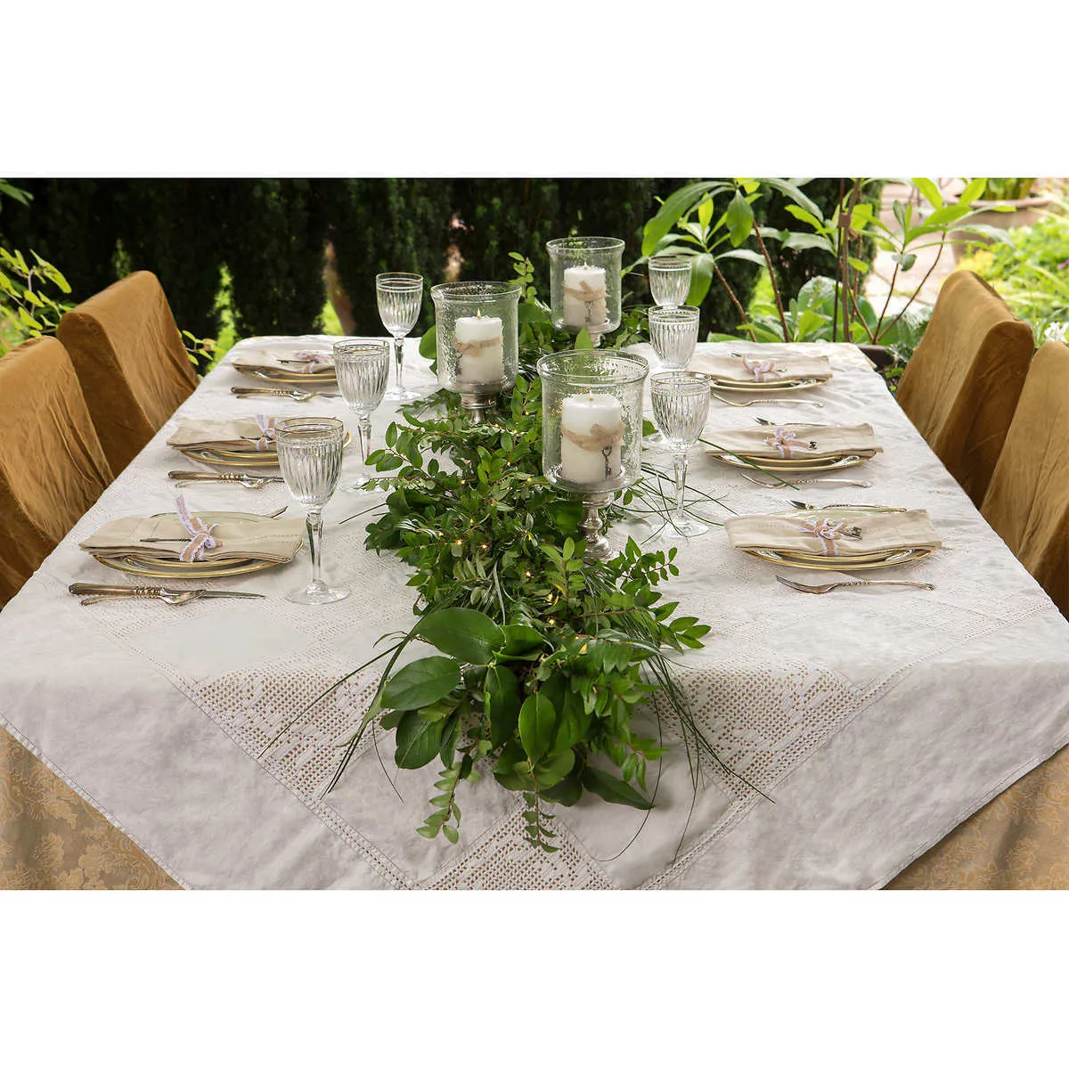 4 Fresh Greens Table Runners (6ft each)