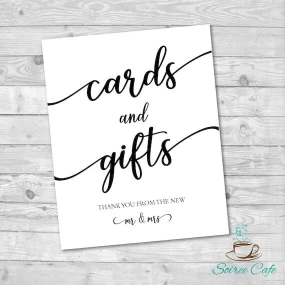 Cards, Gift Signs & Boxes