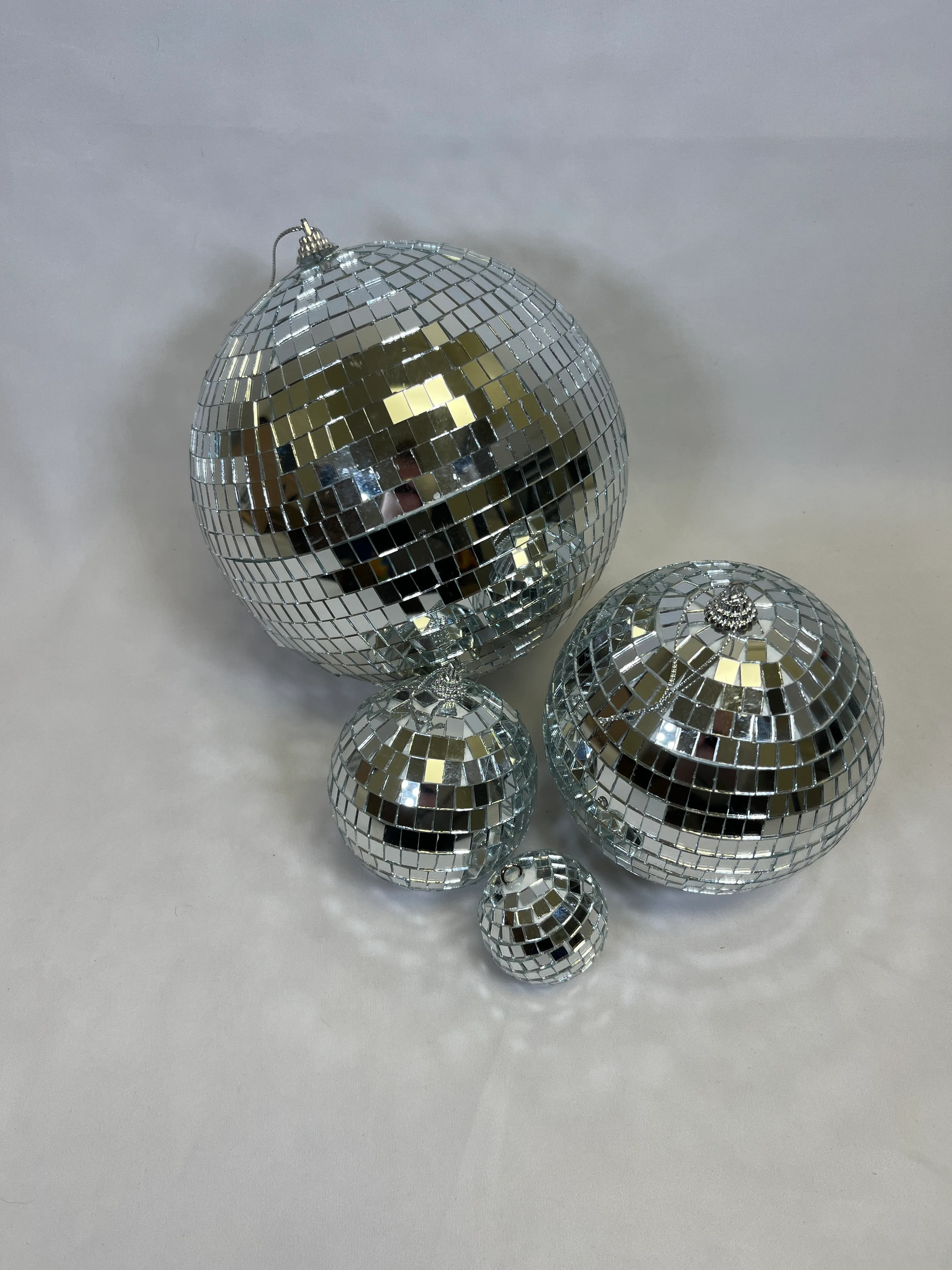 Variety of disco balls