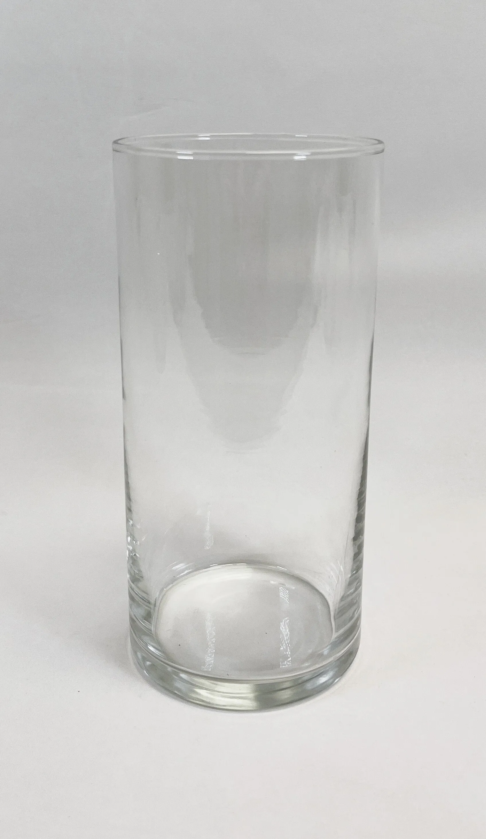 Glass Hurricane Vases Small 7"