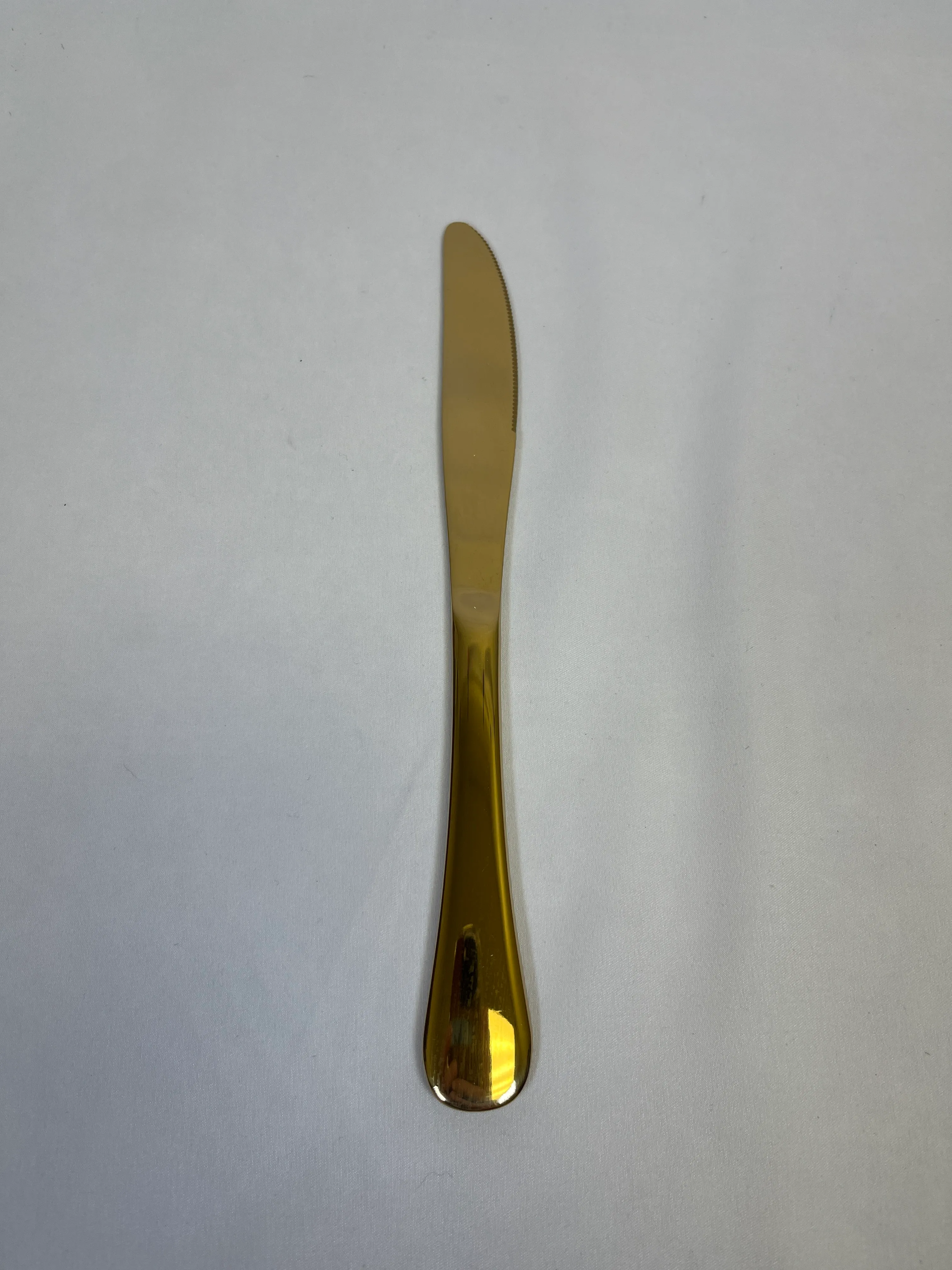 Gold dinner knife
