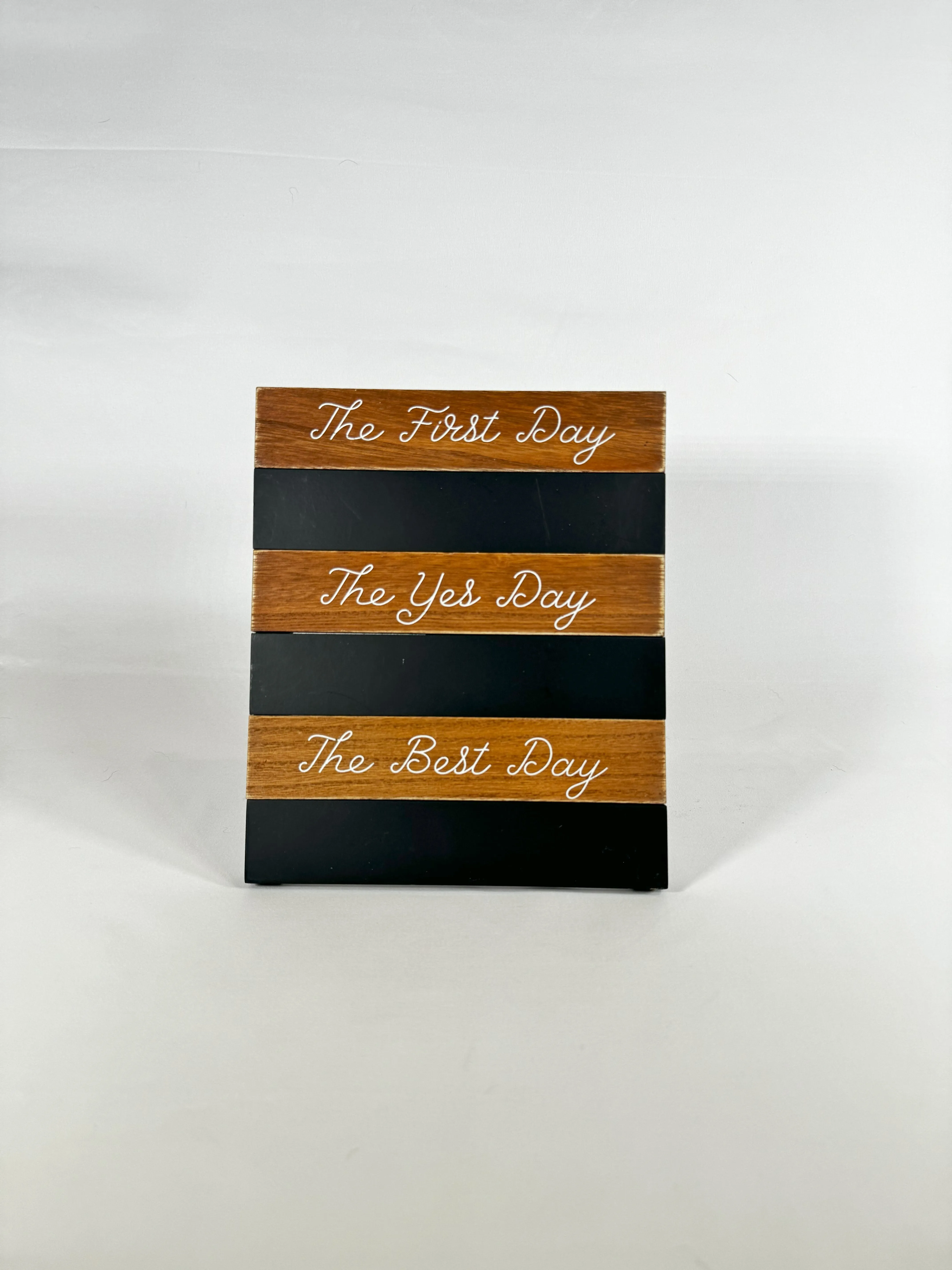 Memory Date Chalk Sign