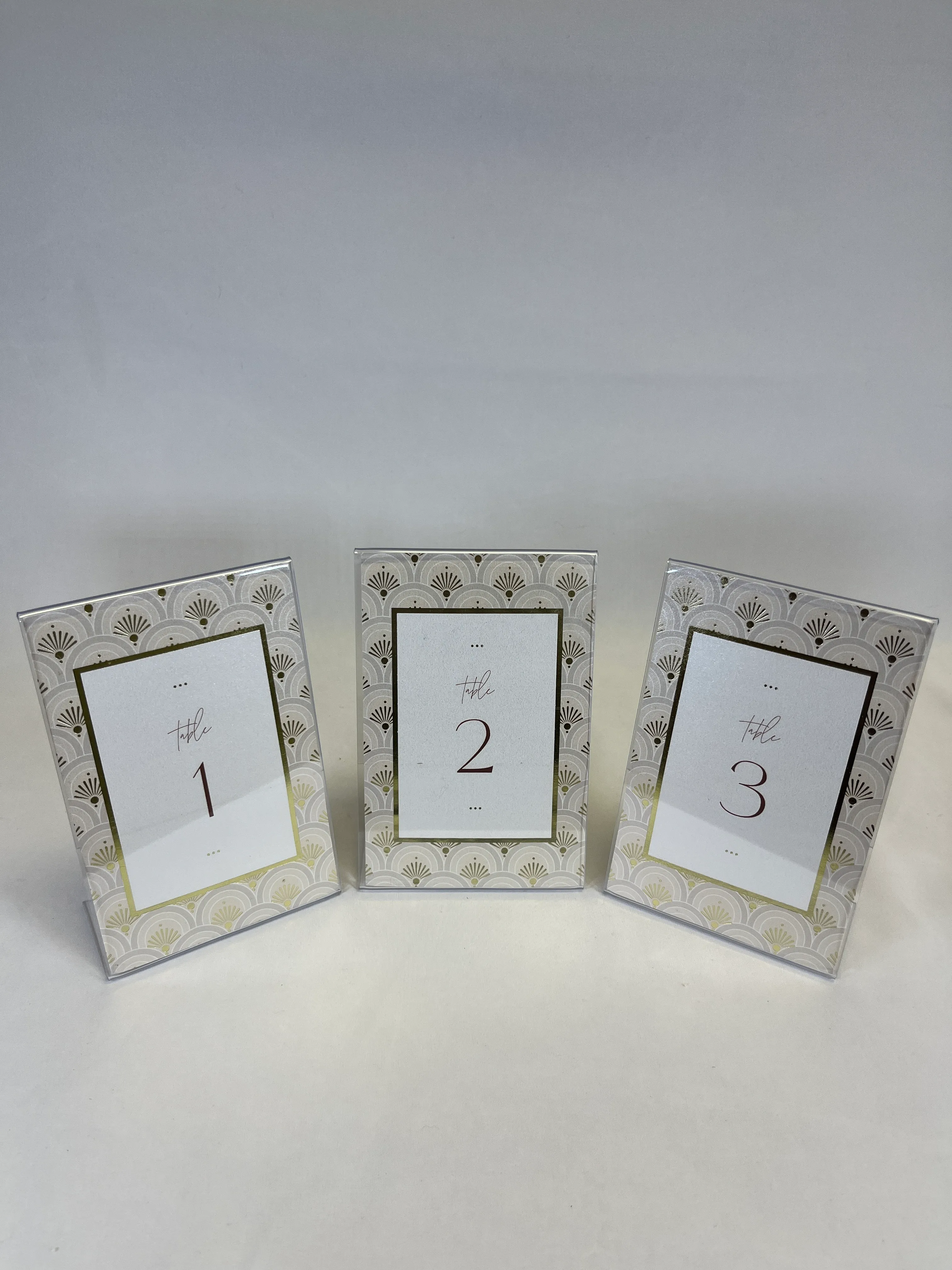 Boho table numbers