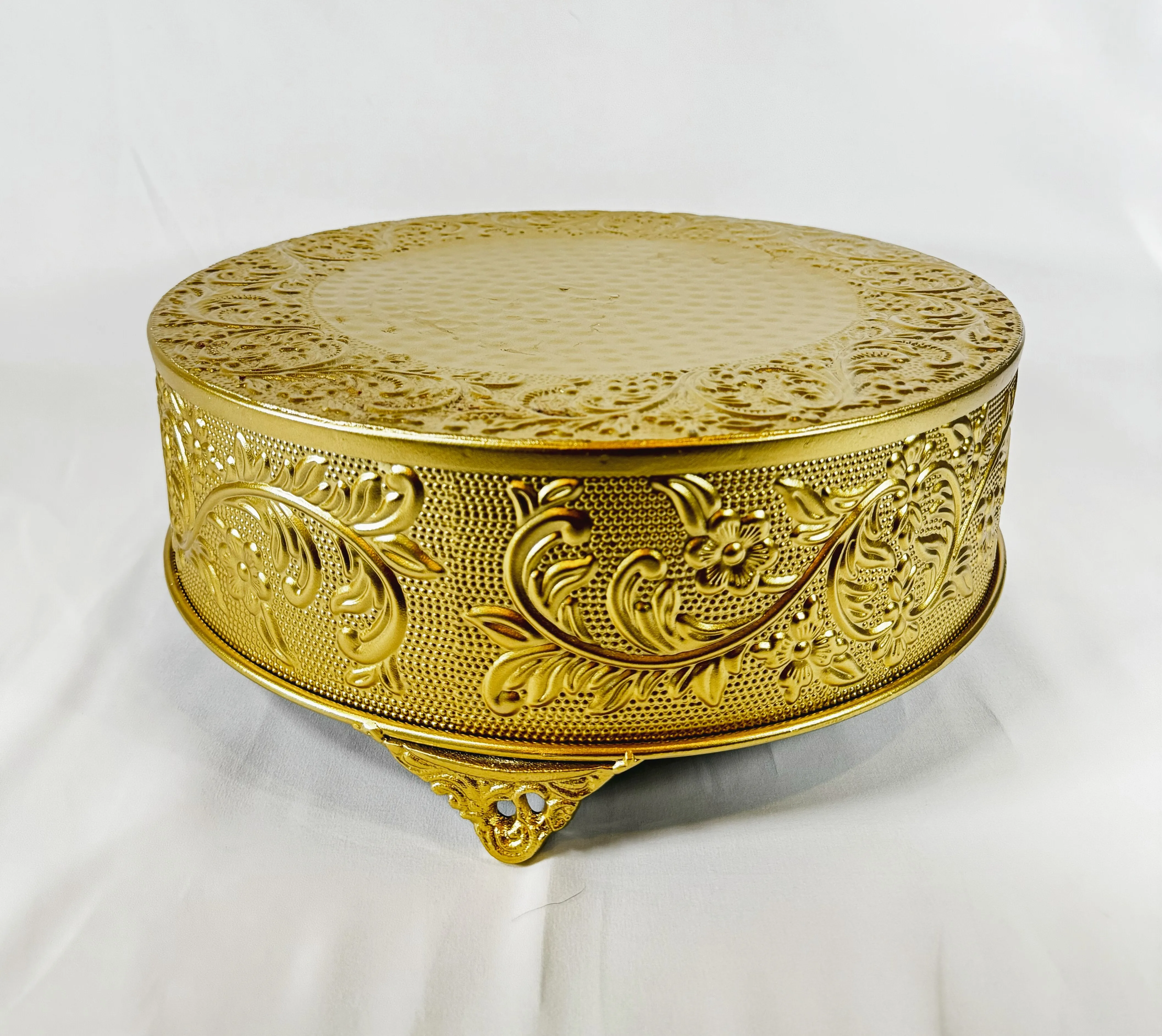 Decorative Gold Cake Stand 