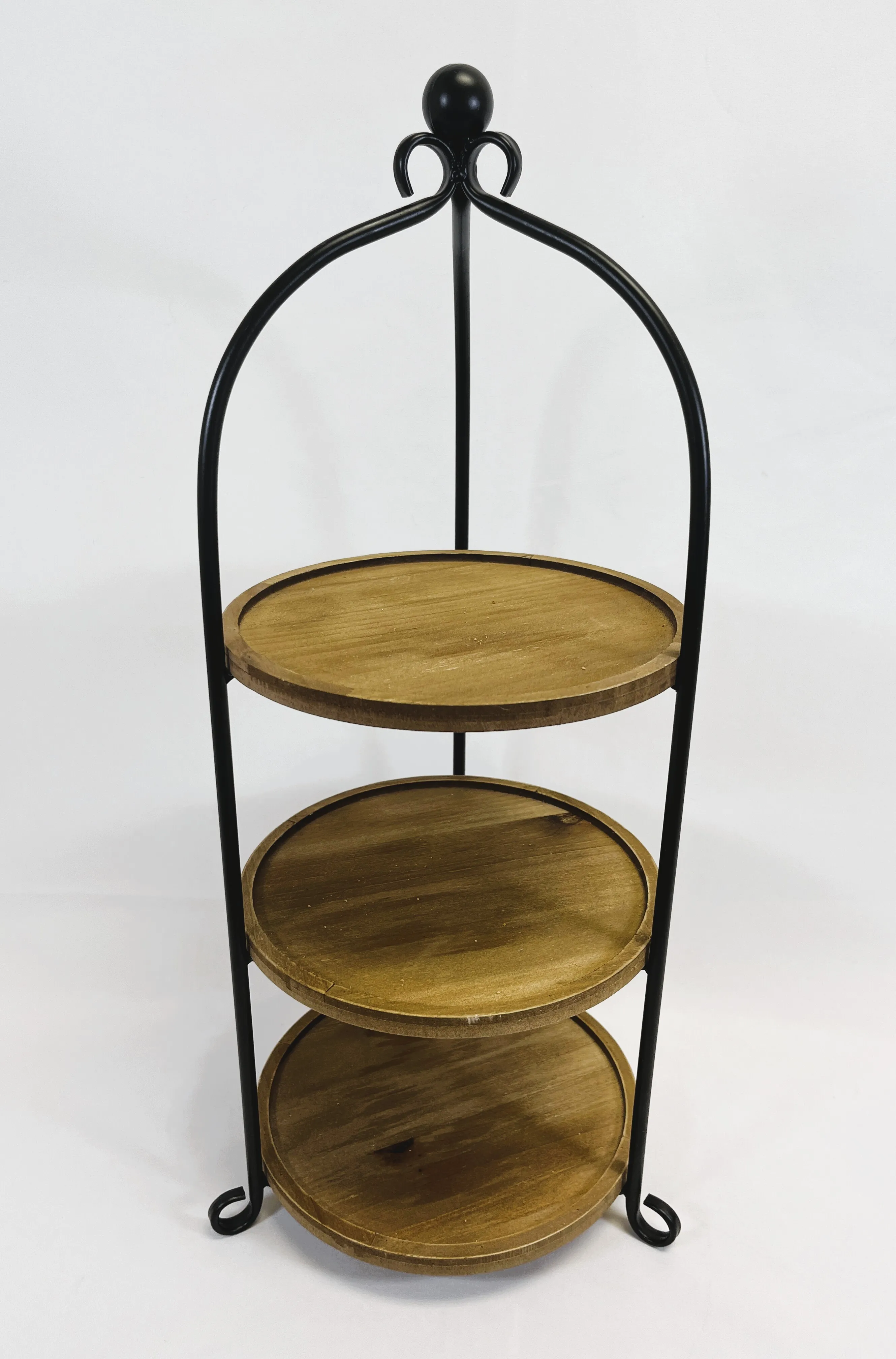 3 Tier Wooden Serving Tray 