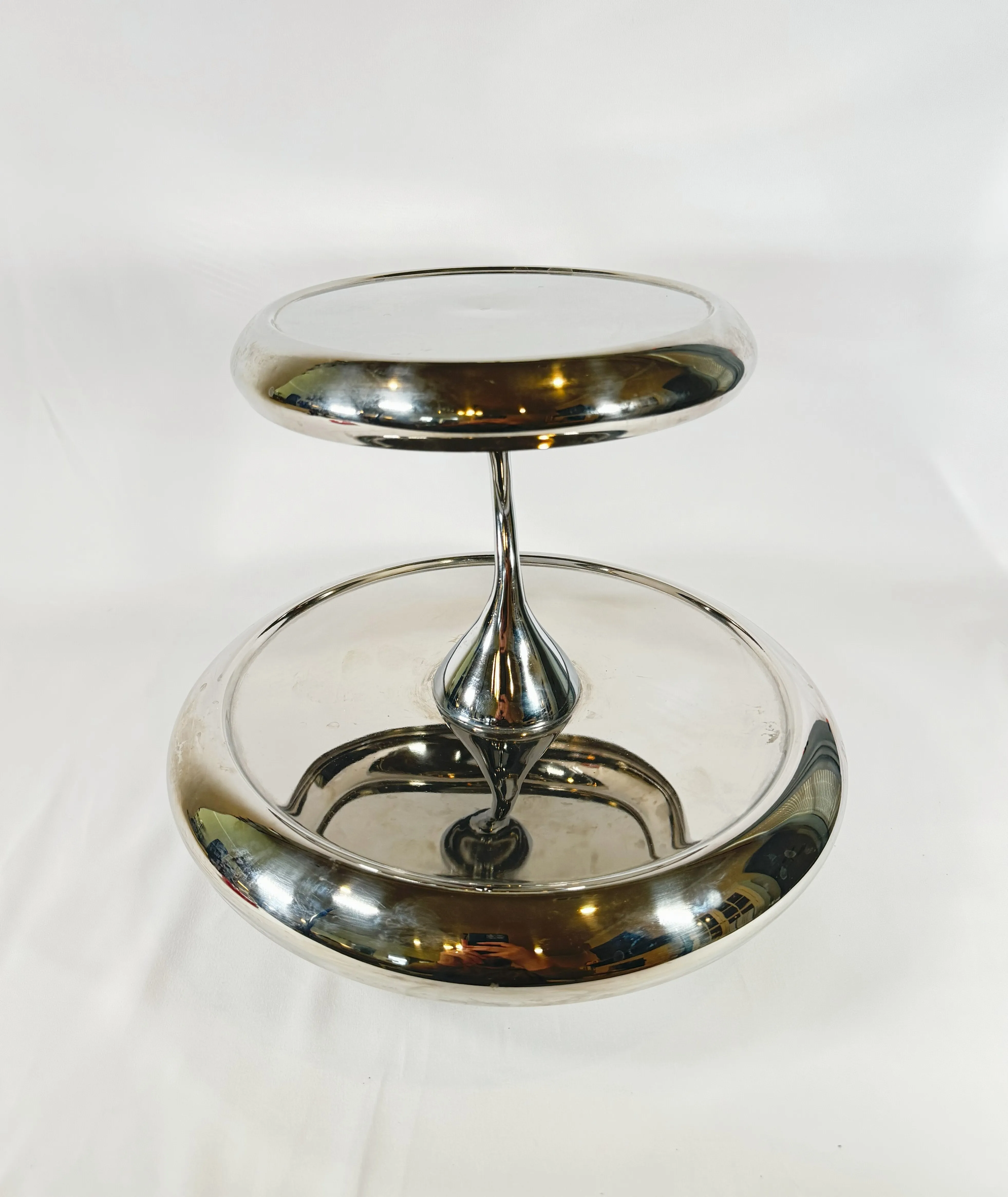  Stainless Steel 2 Tier Cupcake holder 