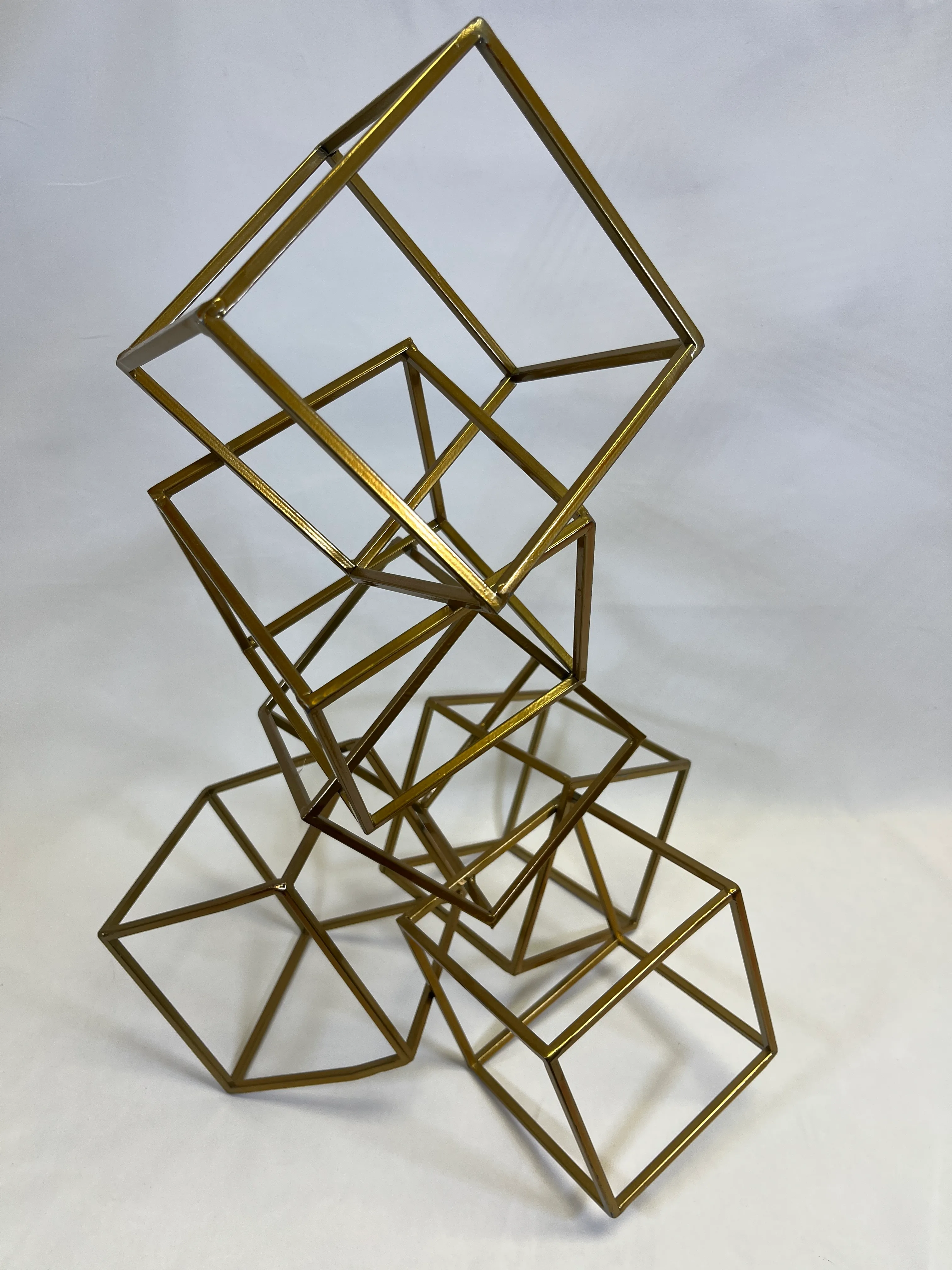 Geometric table stands