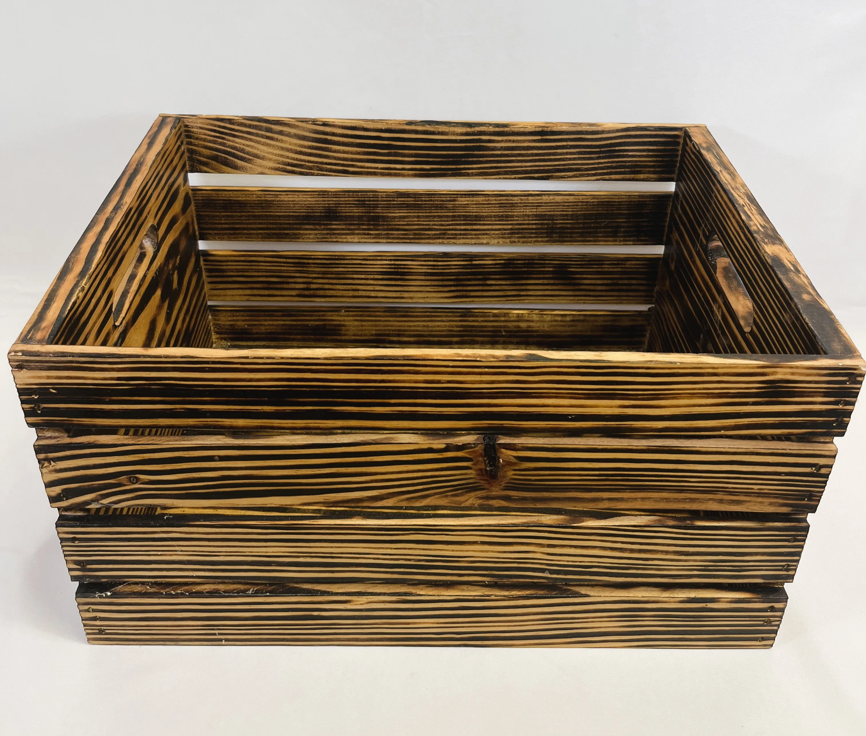 Large Wood Crate Box