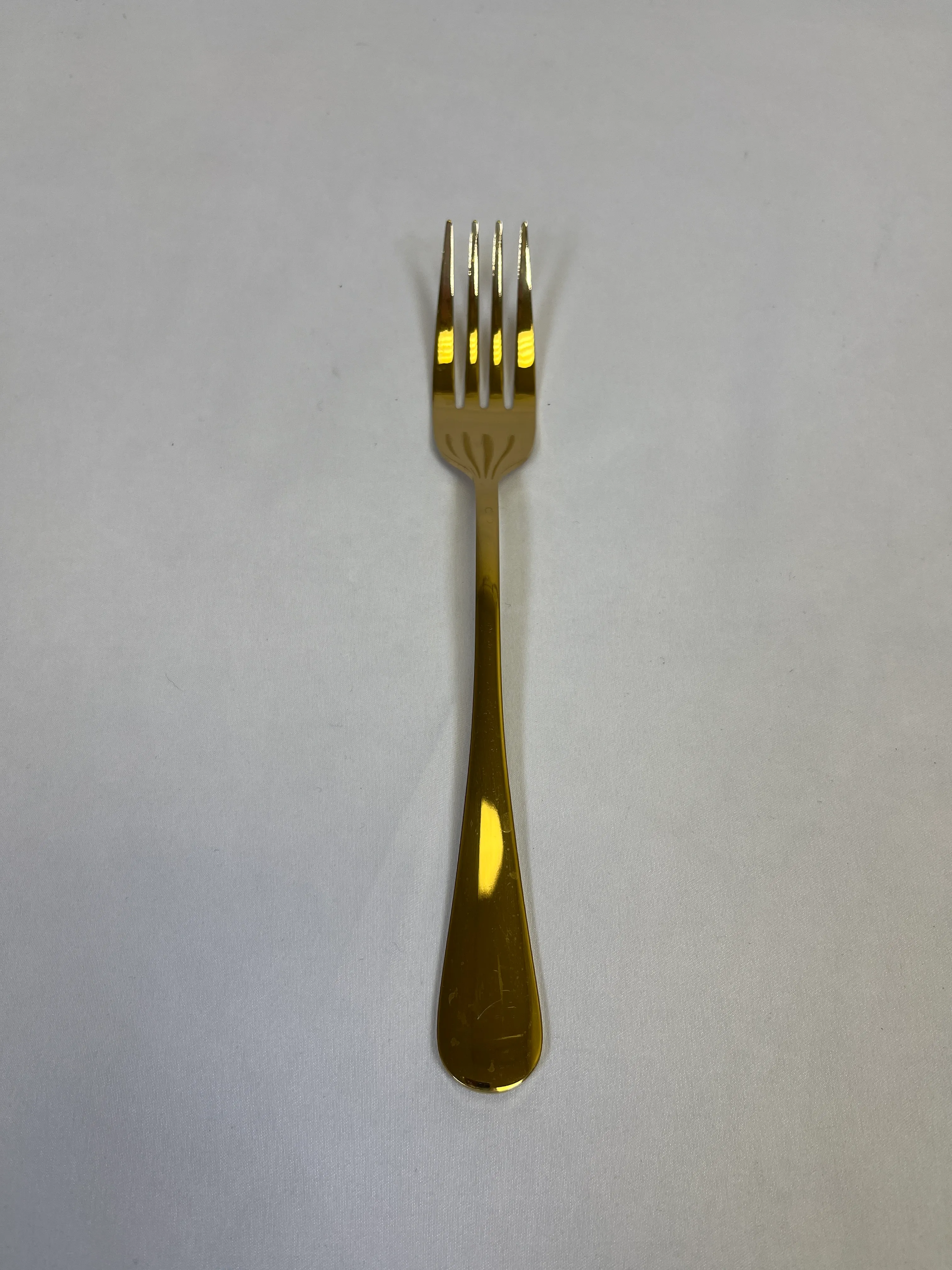 Gold dinner fork