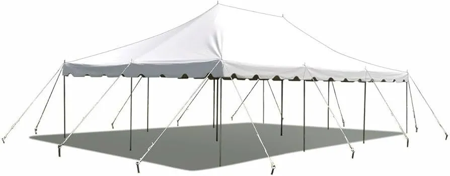 20x30 Pole tent only  24hr residental 