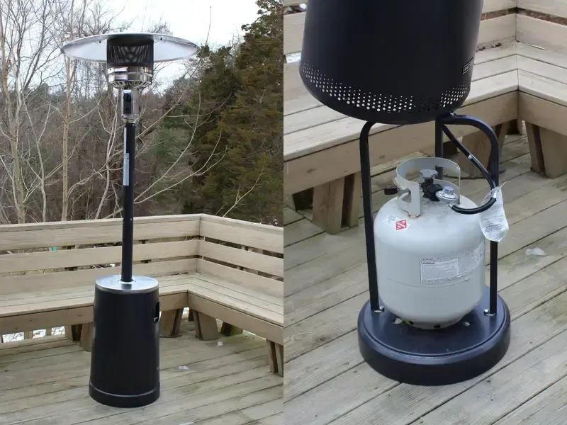 Patio Warmer Set: Tank+Heater