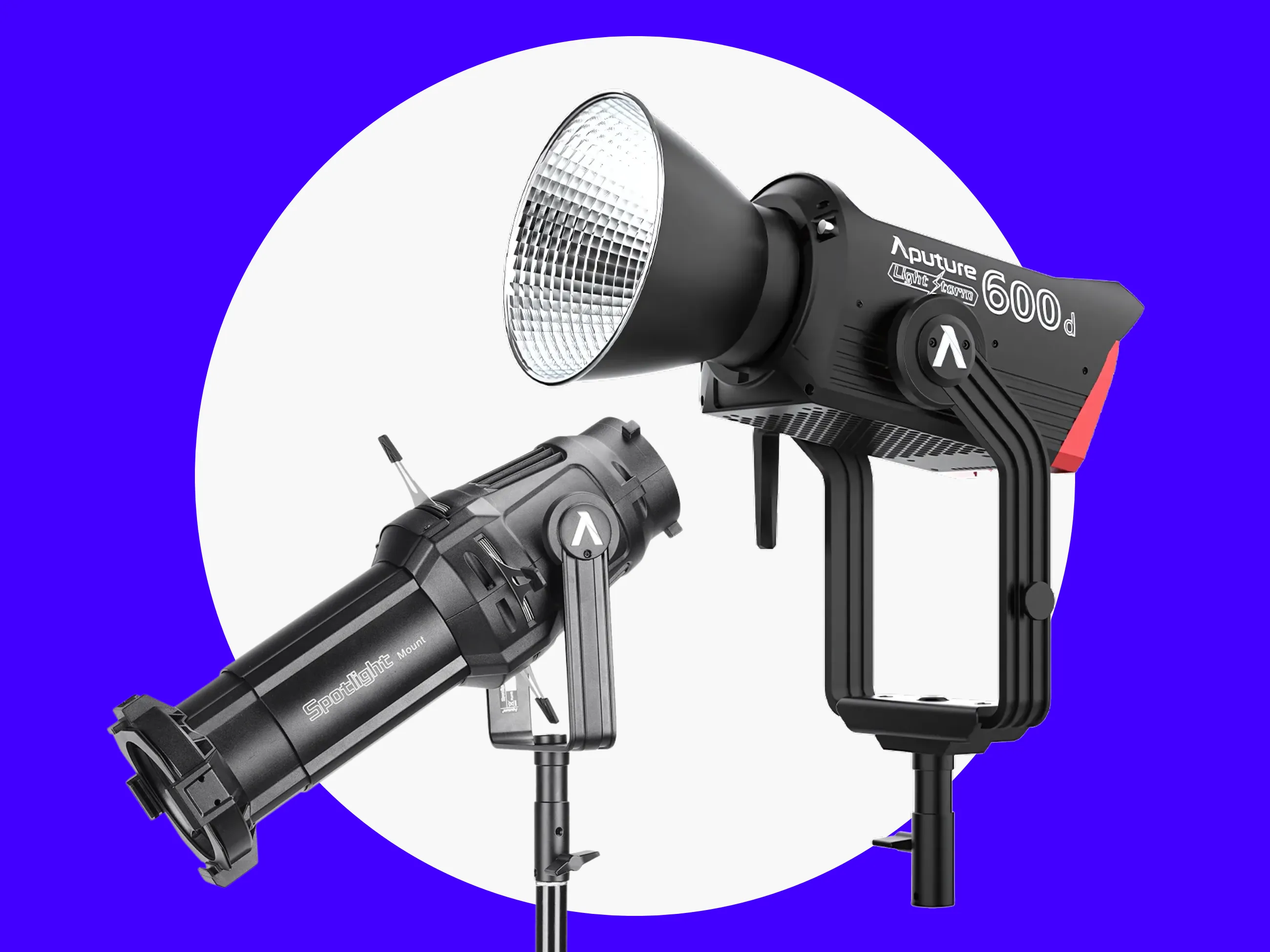 Aputure LS 600d + Spotlight Mount 36°