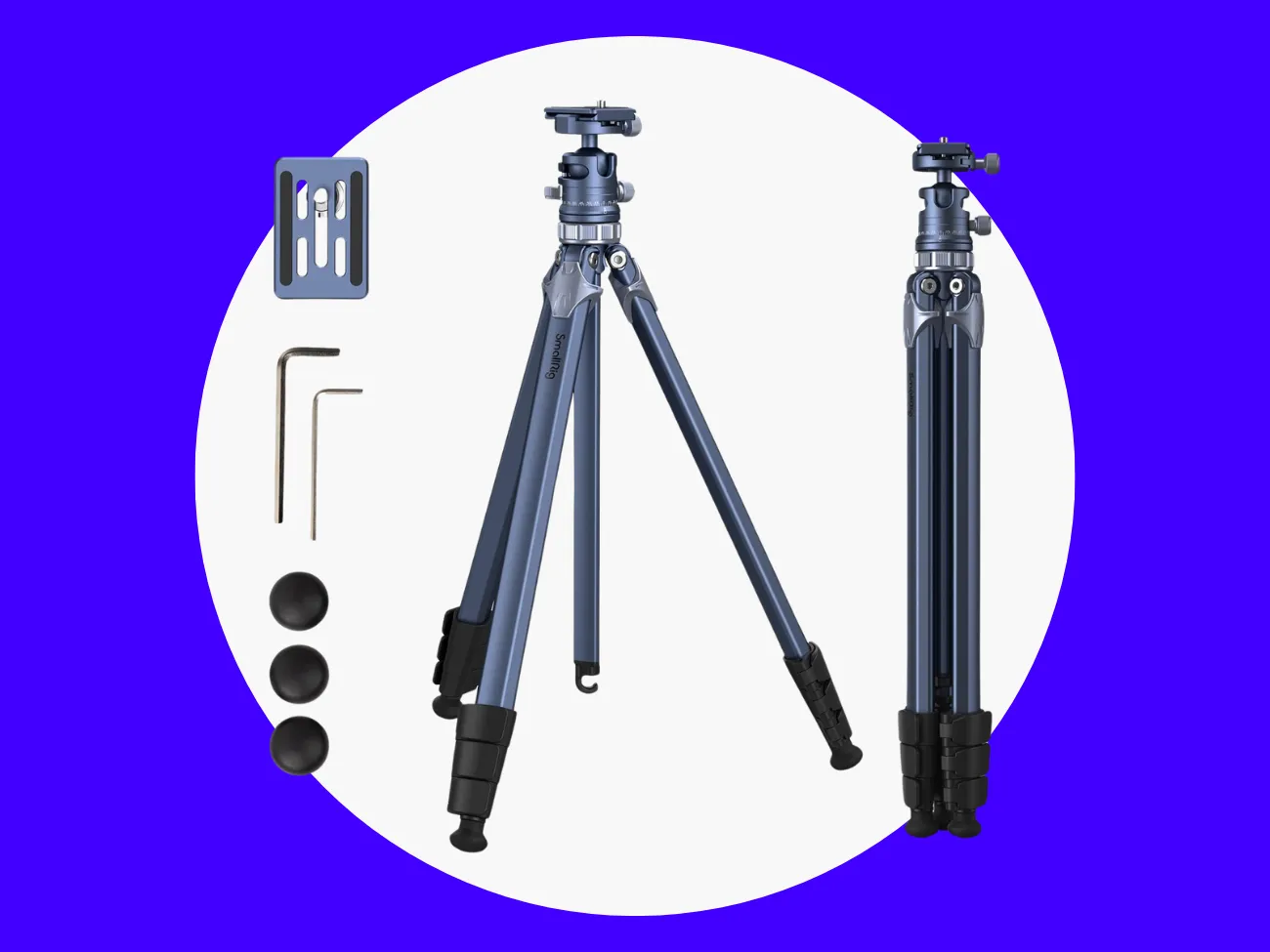 SmallRig 63” Lightweight Travel Tripod