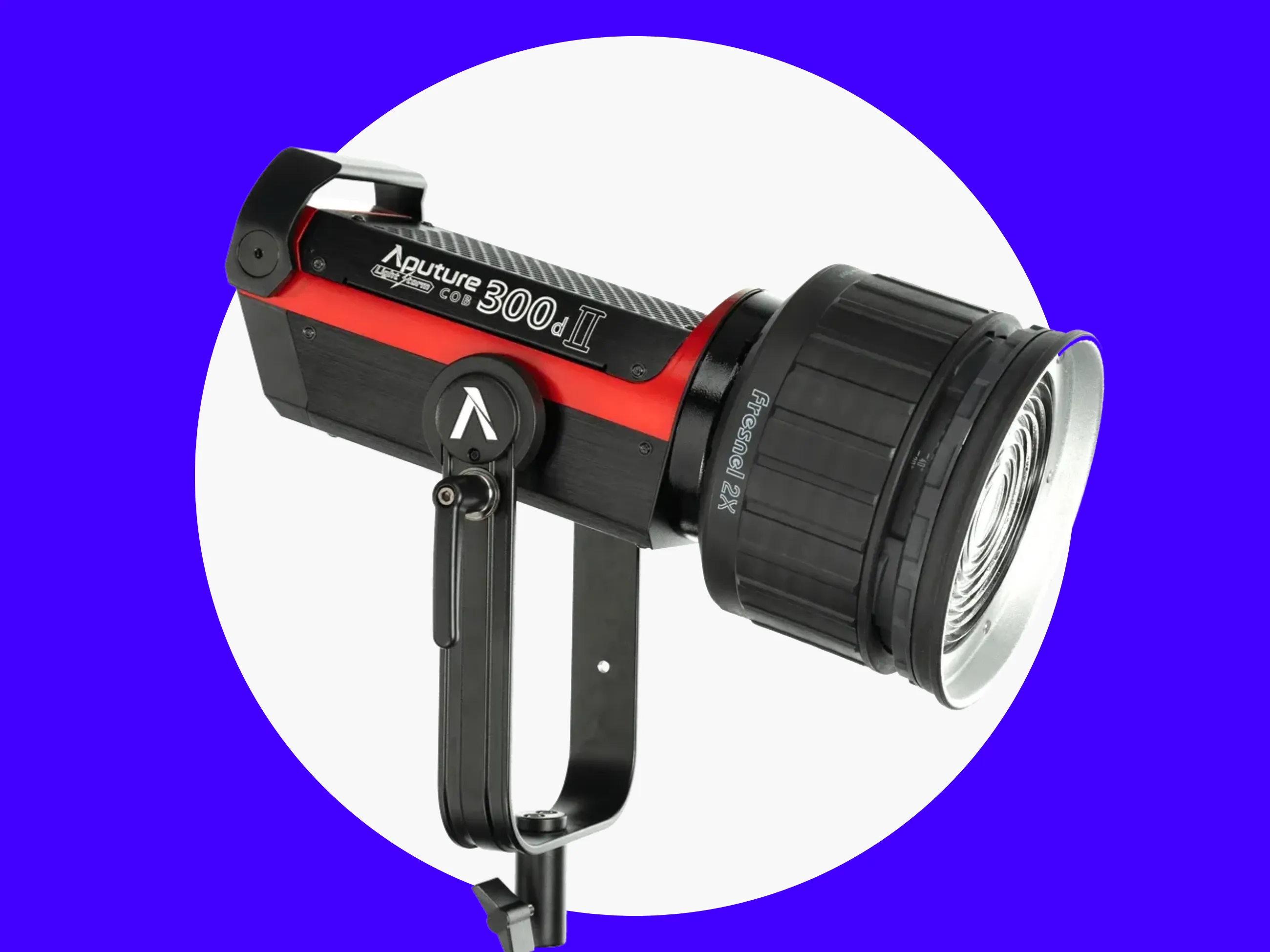 Aputure LS 300d II LED Light + Fresnel 2X