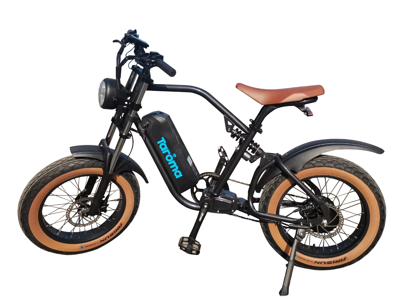 Taroma Fat Tire Electric Bike - Brown