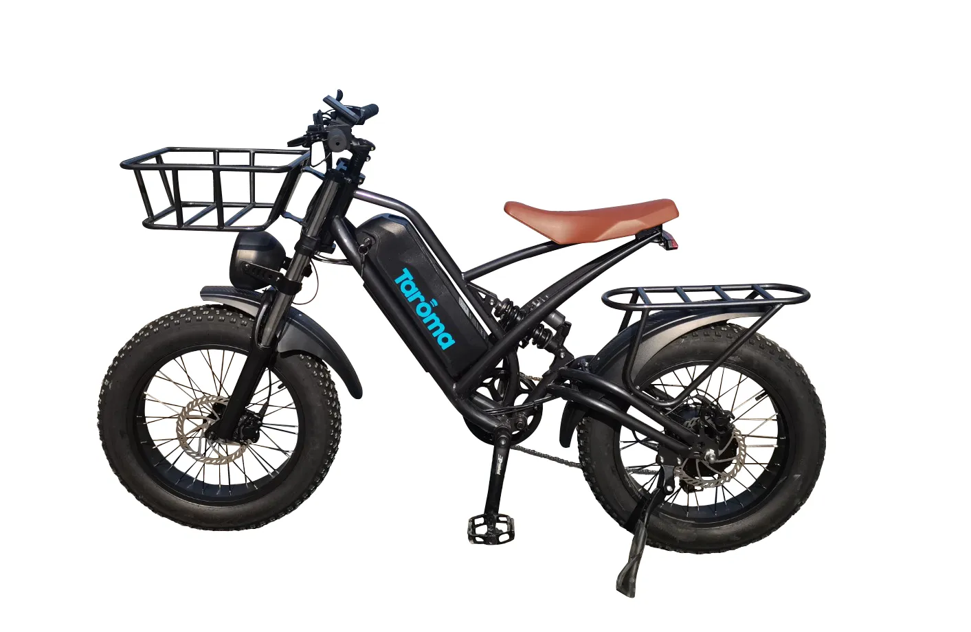 Taroma Fat Tire Electric Bike - Black