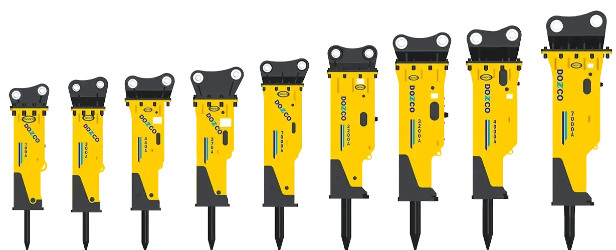 Excavator Hammer (1.7Tonne)