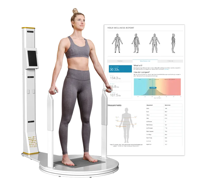 Fitness and Wellness Body Scanning