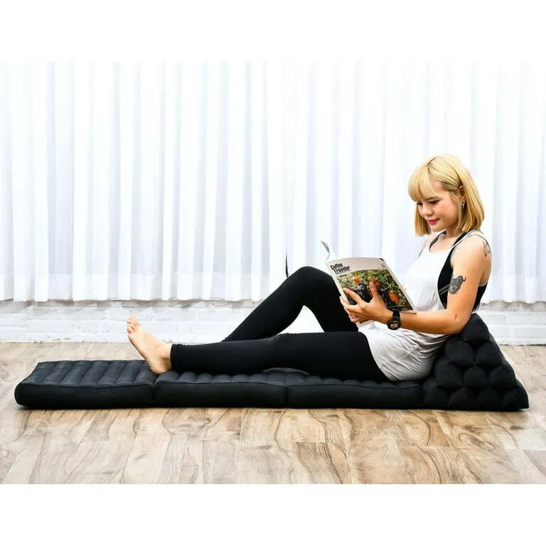 Comfortable 3-Fold Mat with Triangle Cushion