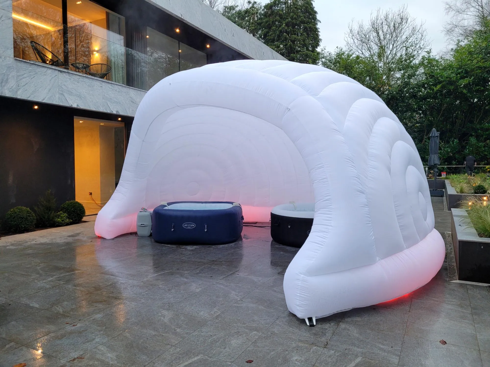  Inflatable Event Tent with remote controlled LED Lighting