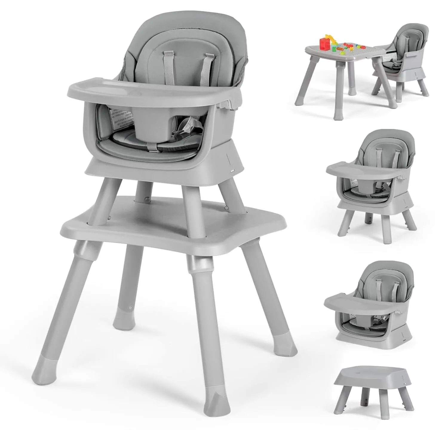 High Chair 8 in 1 convertible