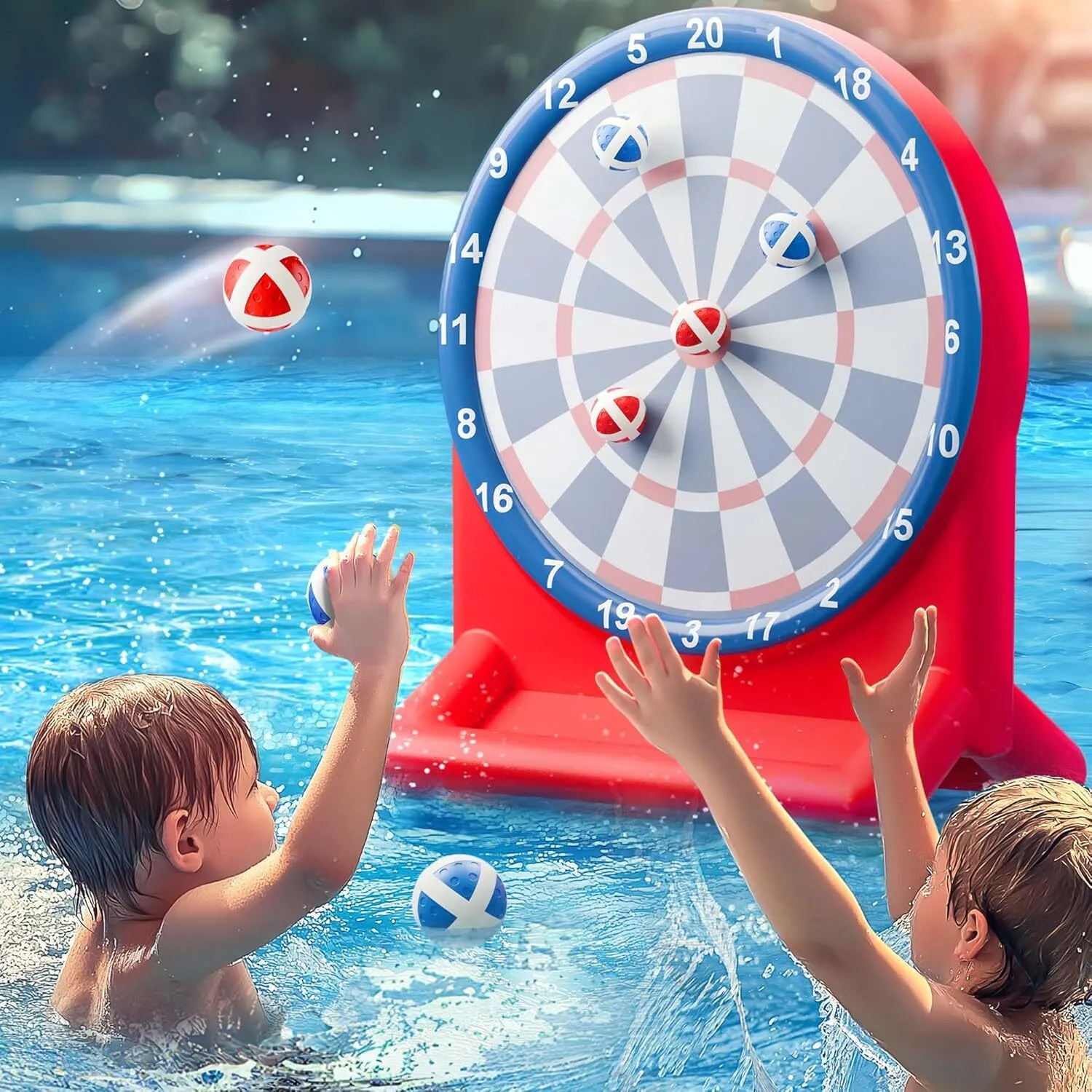 Inflatable Pool Dart Board