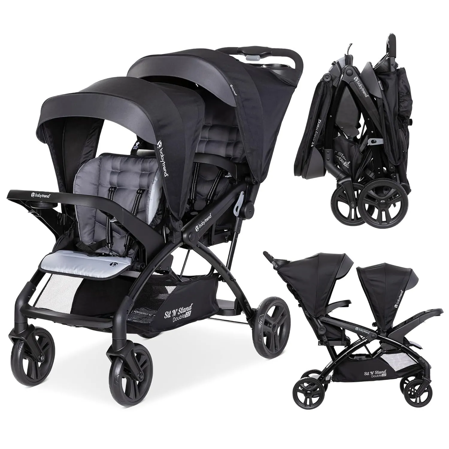 Baby Trend Sit N' Stand Double Stroller