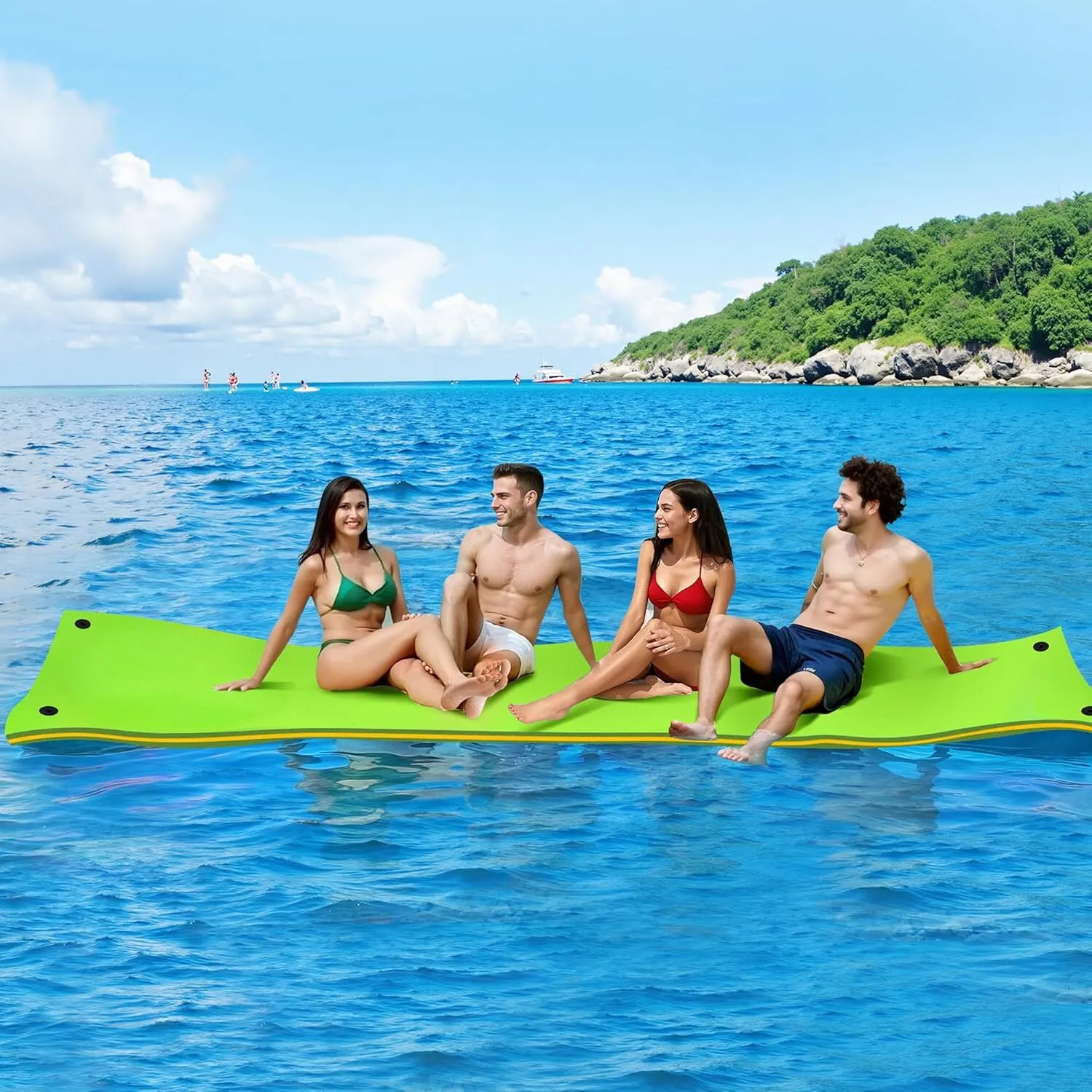 Lily Pad Floating Mat - 13 ft.