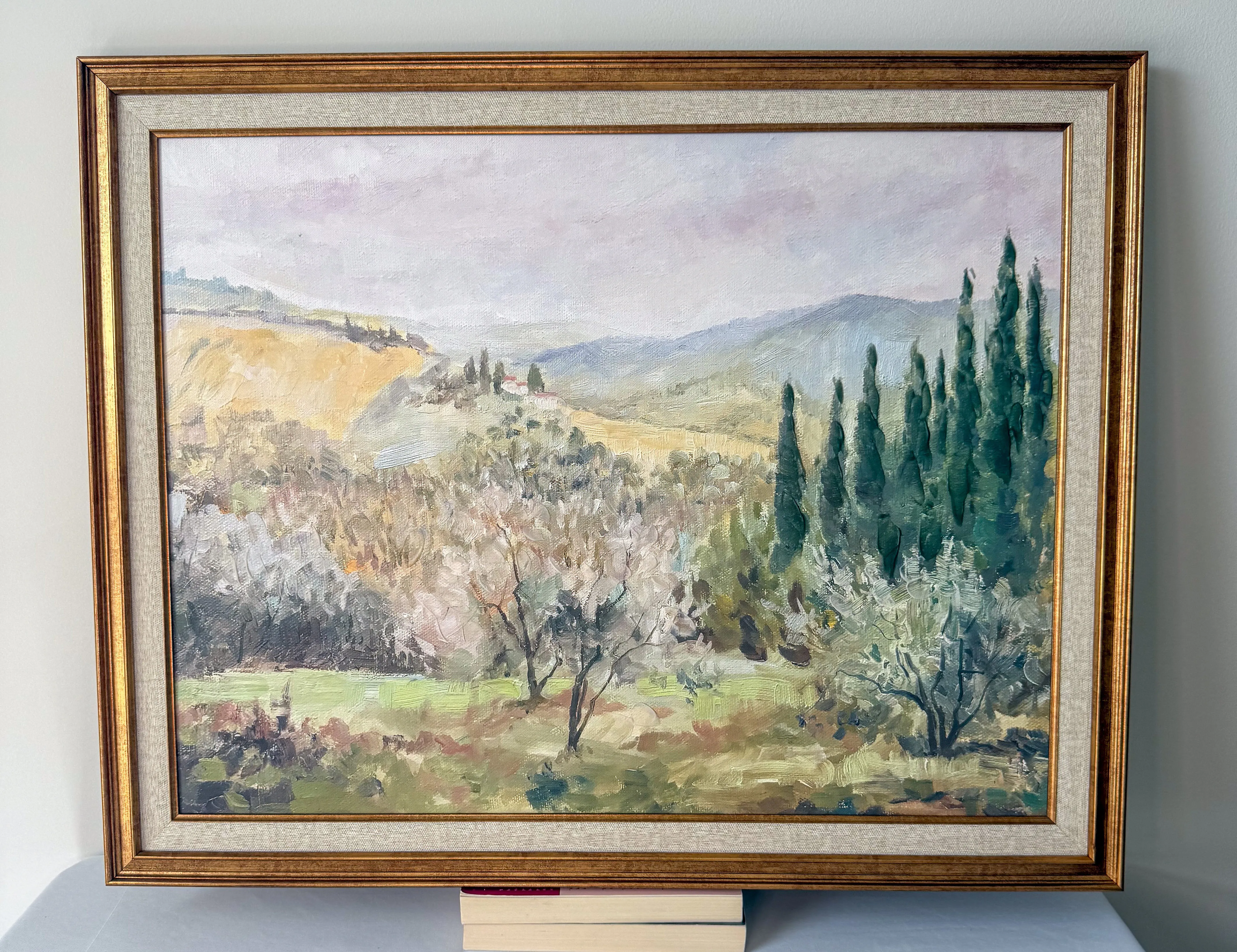 Framed Art Rolling Hills