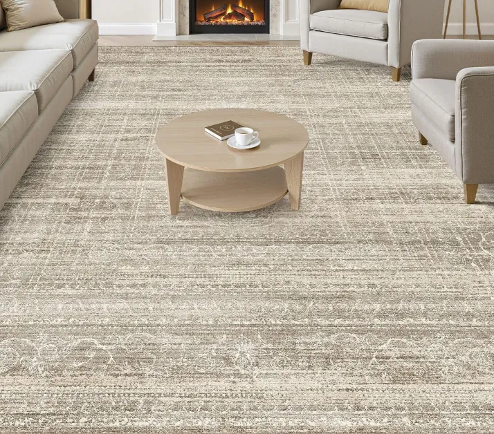 9x12 Rug distressed Beige