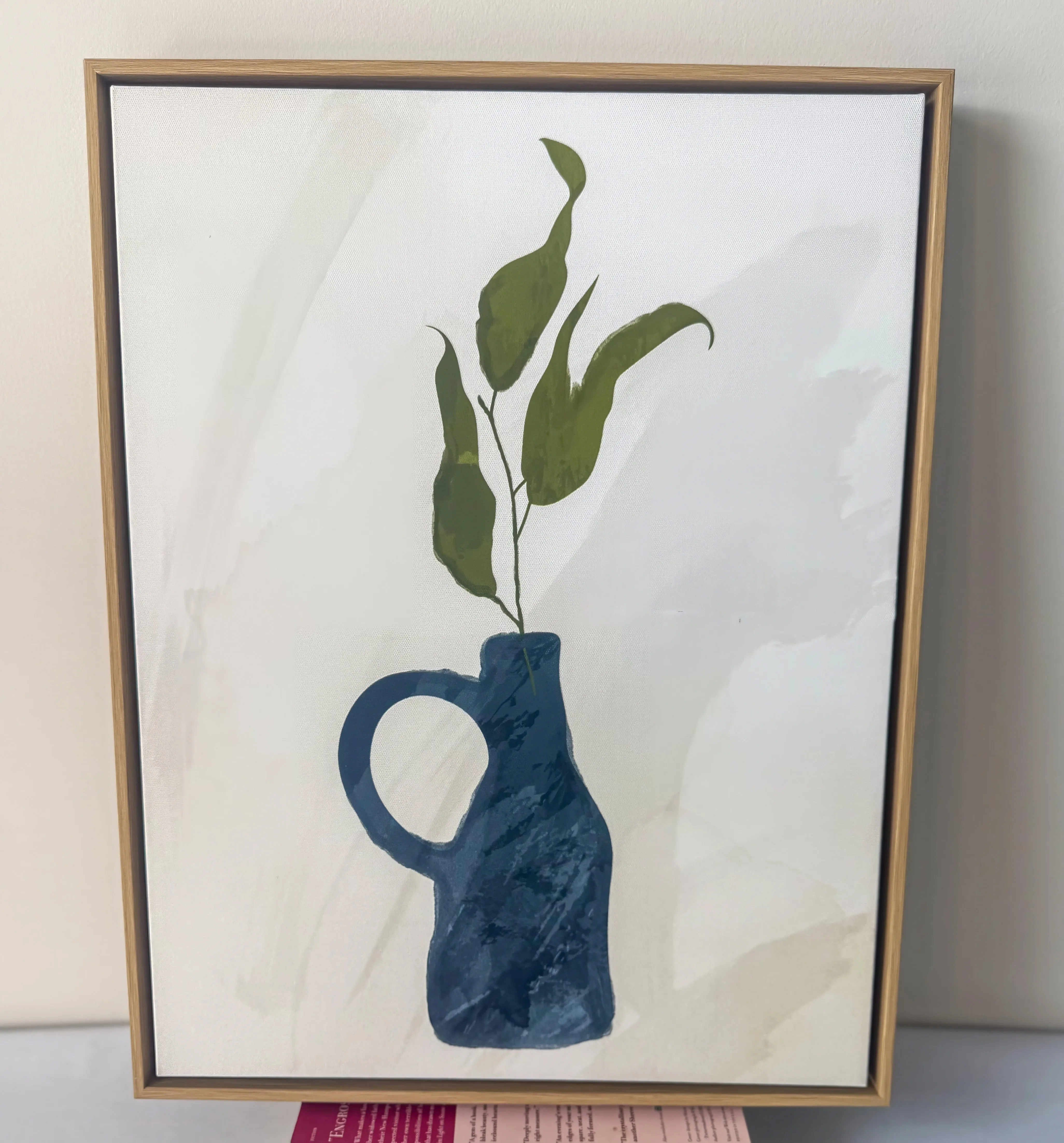 Canvas Framed Vase Art 2 of 2