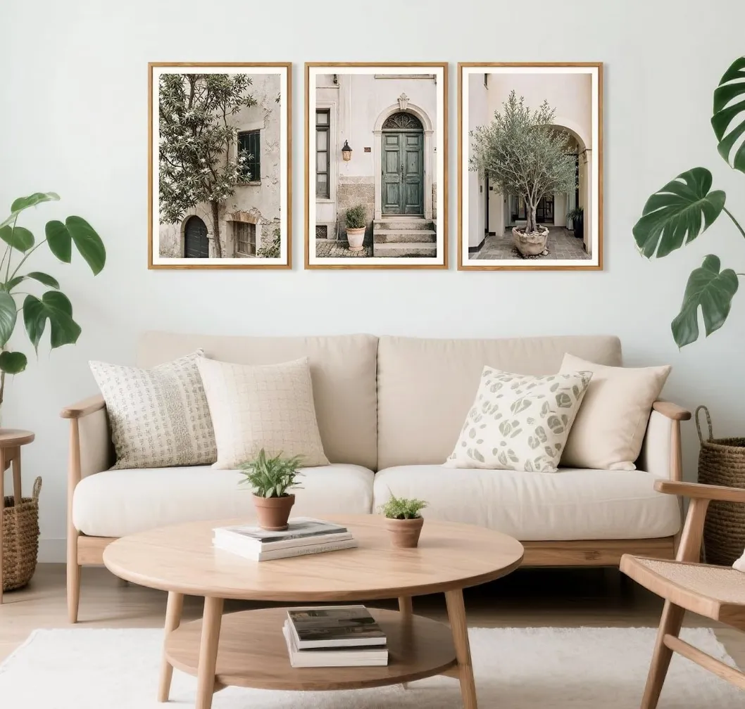 Street Scape Wall Art set of 3