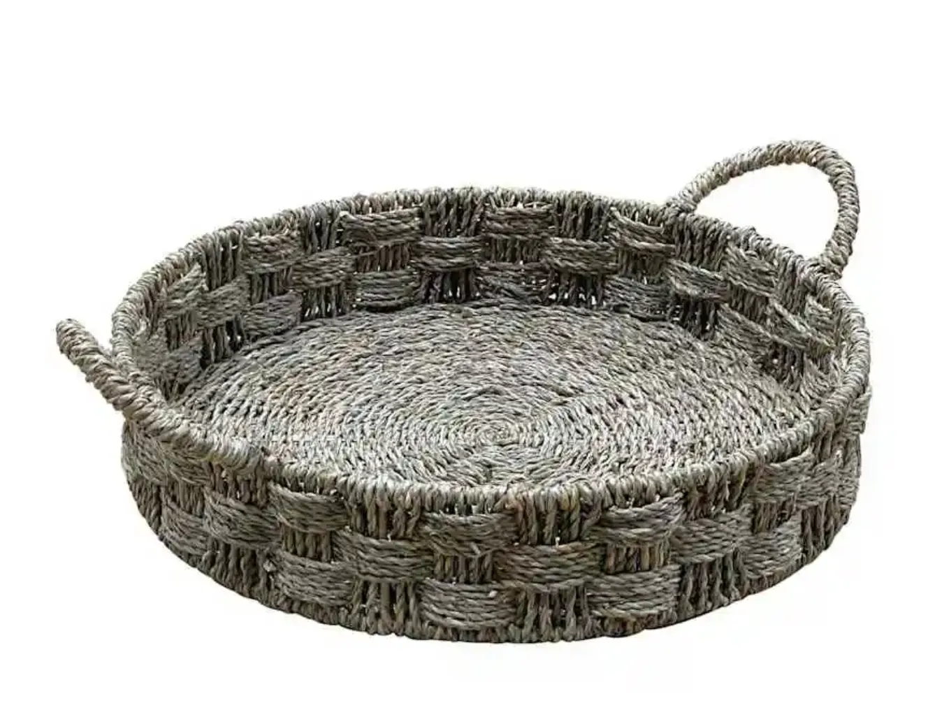 Seagrass round tray
