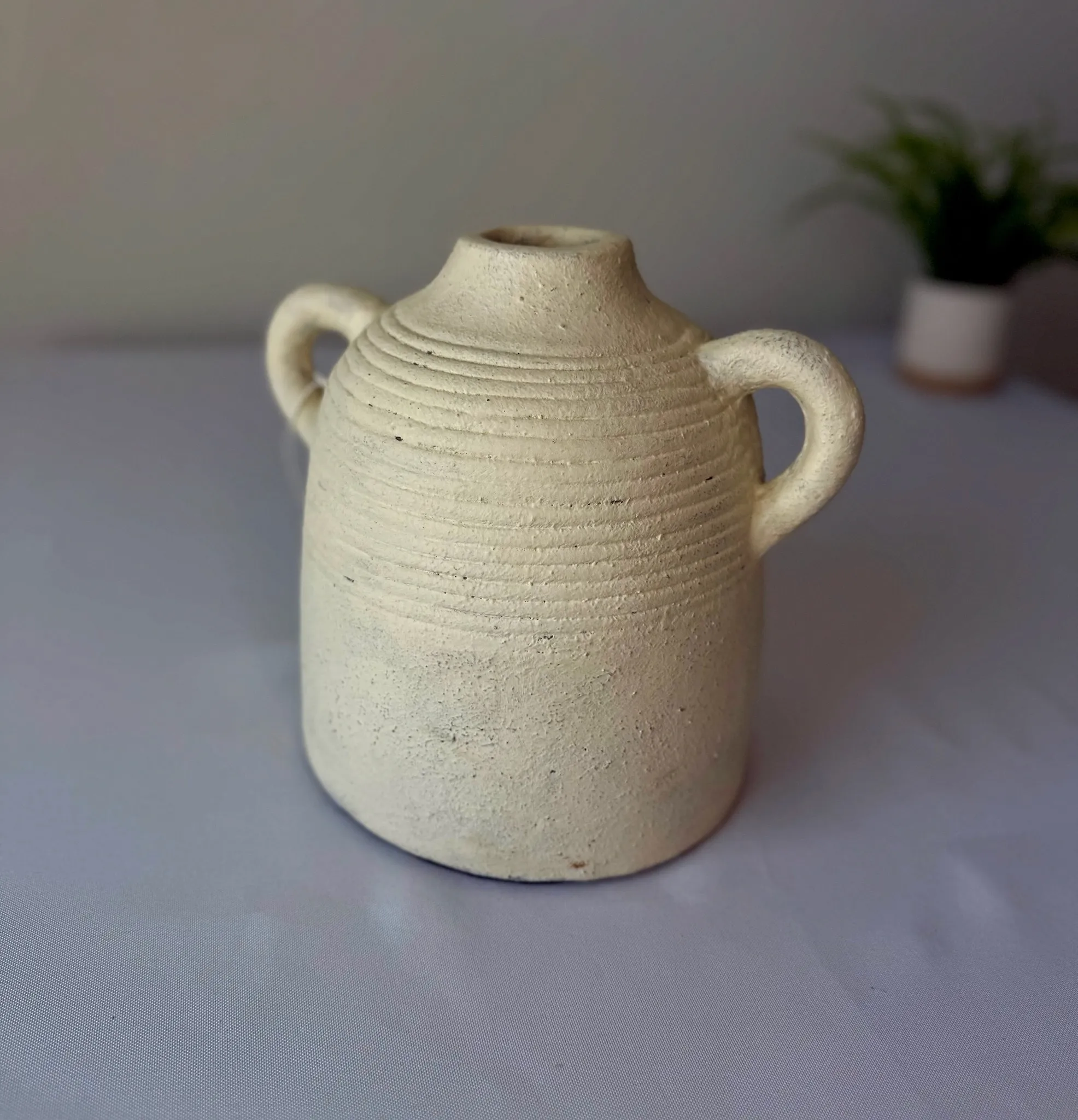Cream Color Vase