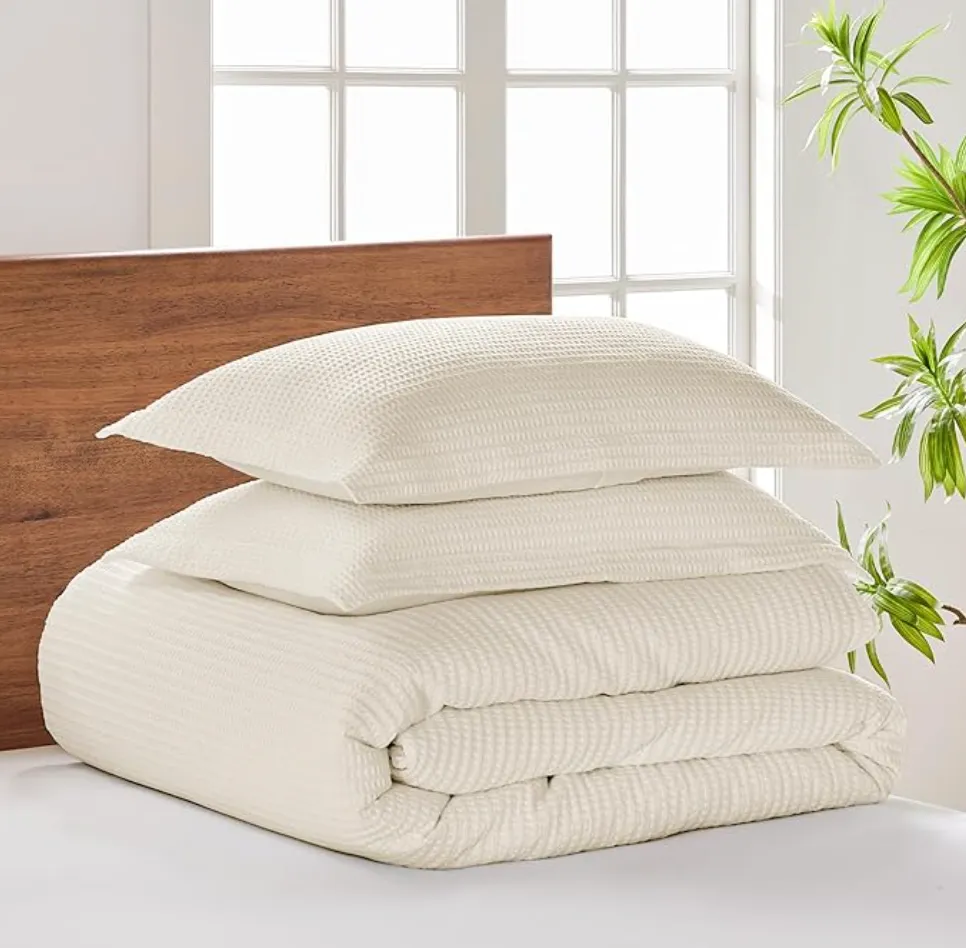Waffle King Comforter Set with 2 Pillow Shams