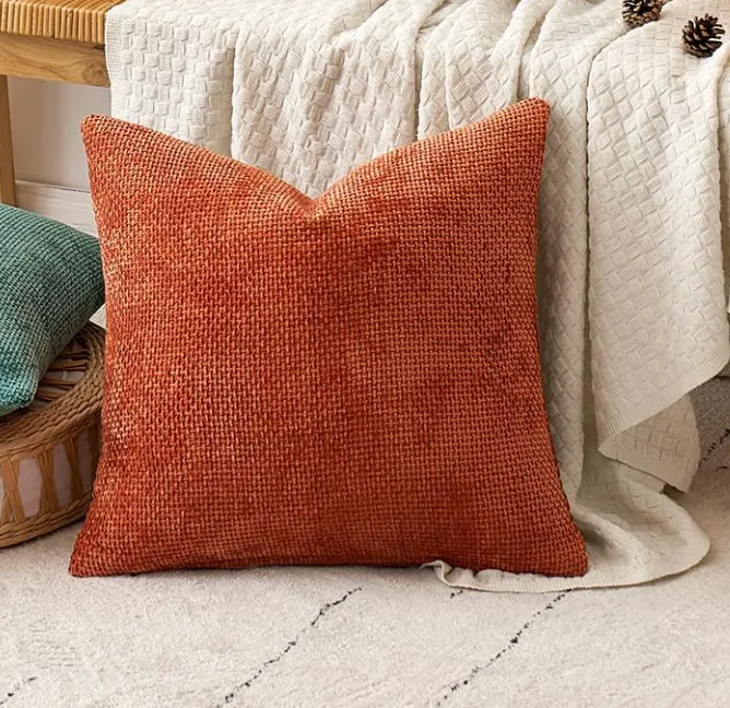 18" Burnt Orange Pillow