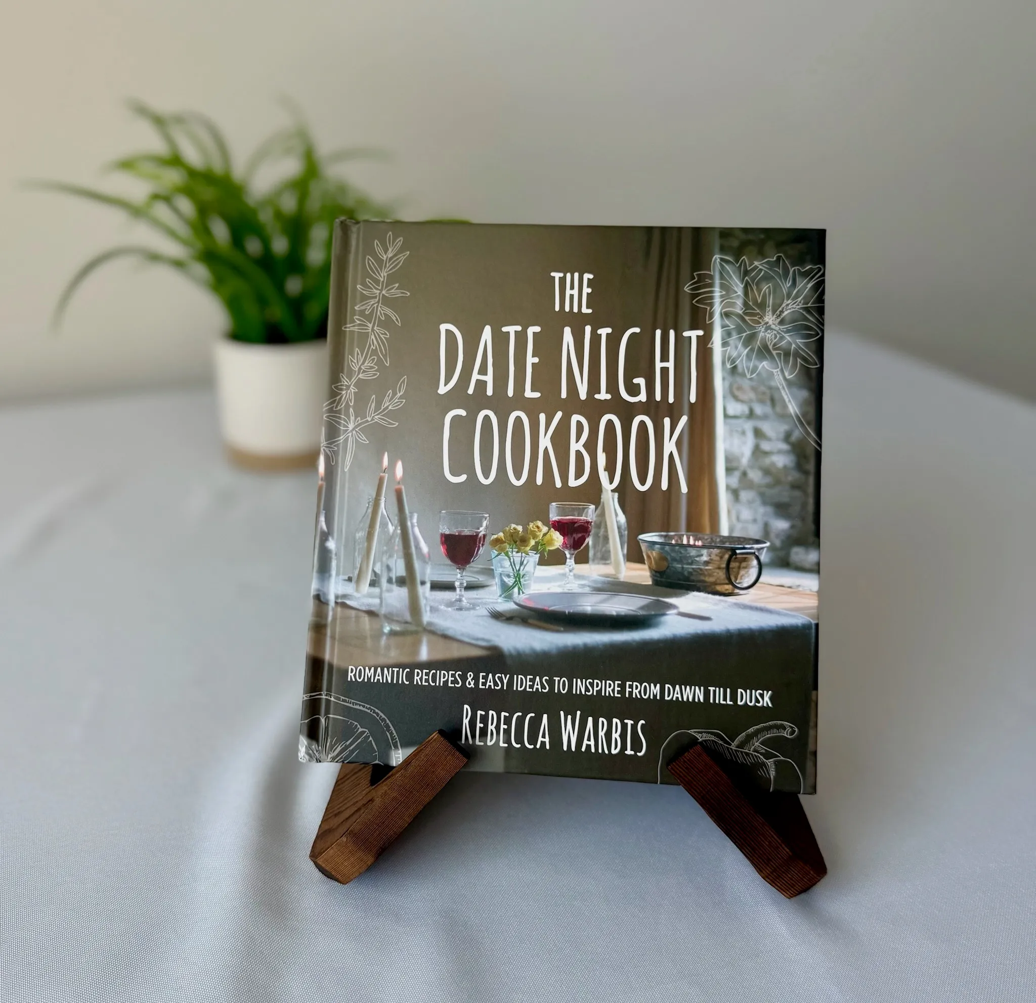 Small Cookbook on Easel 