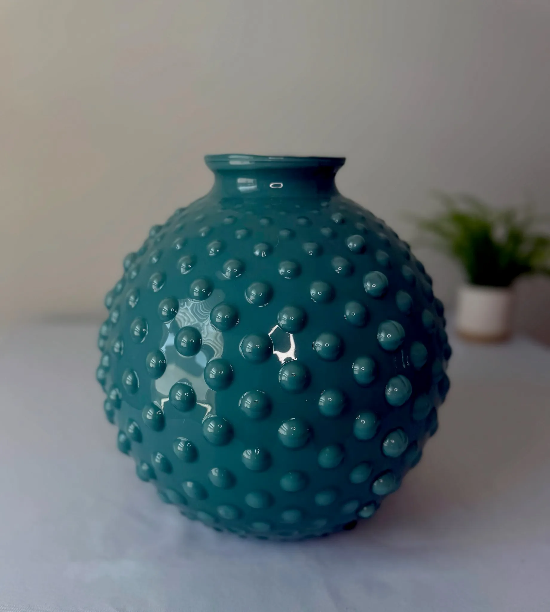 Turquoise Bubble Vase (Large)