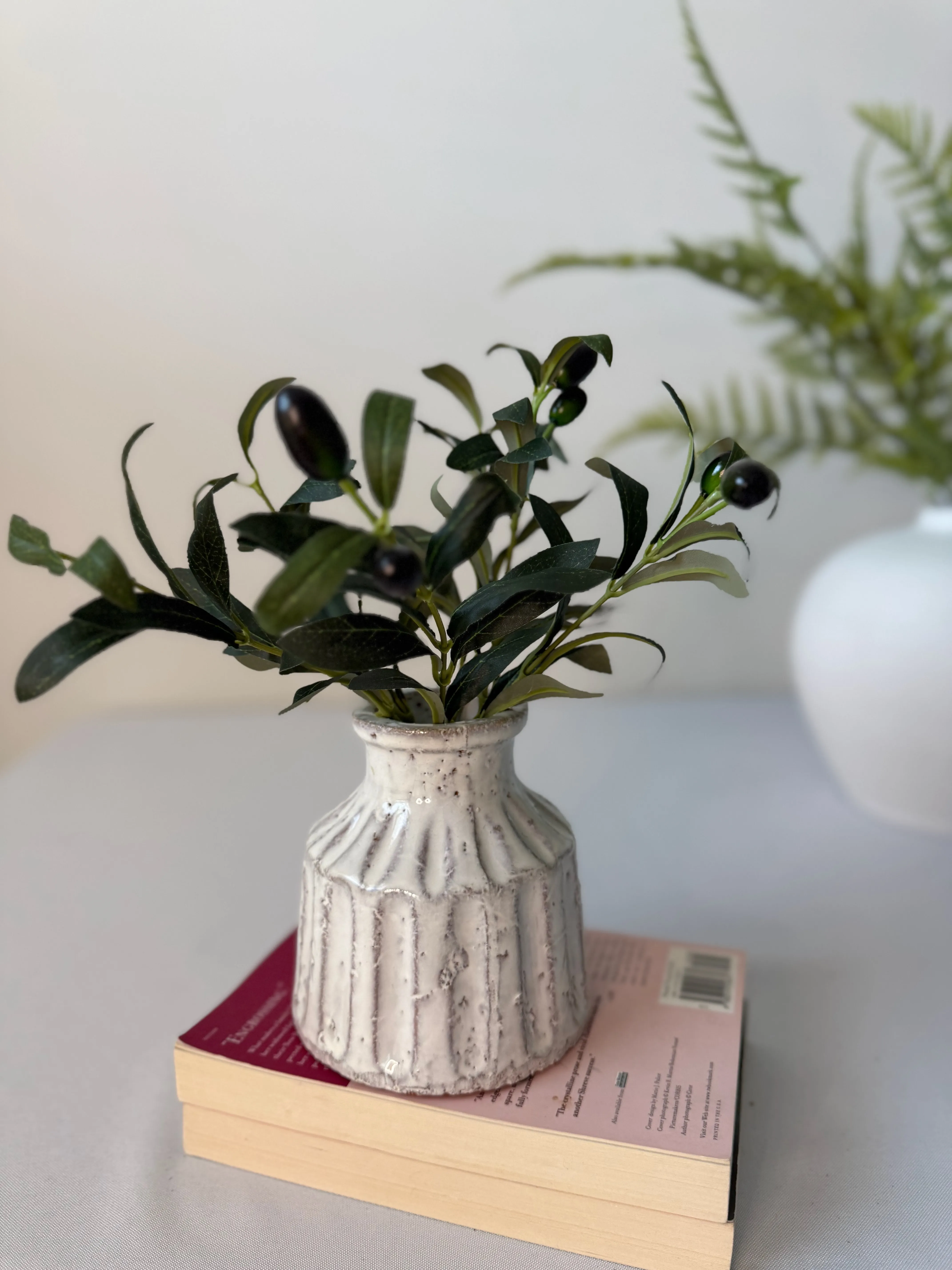 Small Vase with olive branch