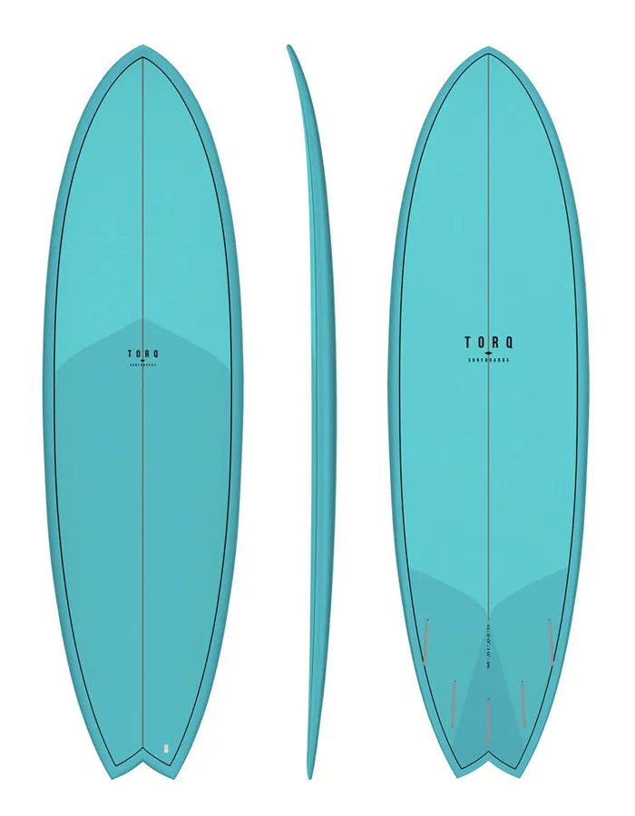 6'3 Torq Fish Deep Turquoise