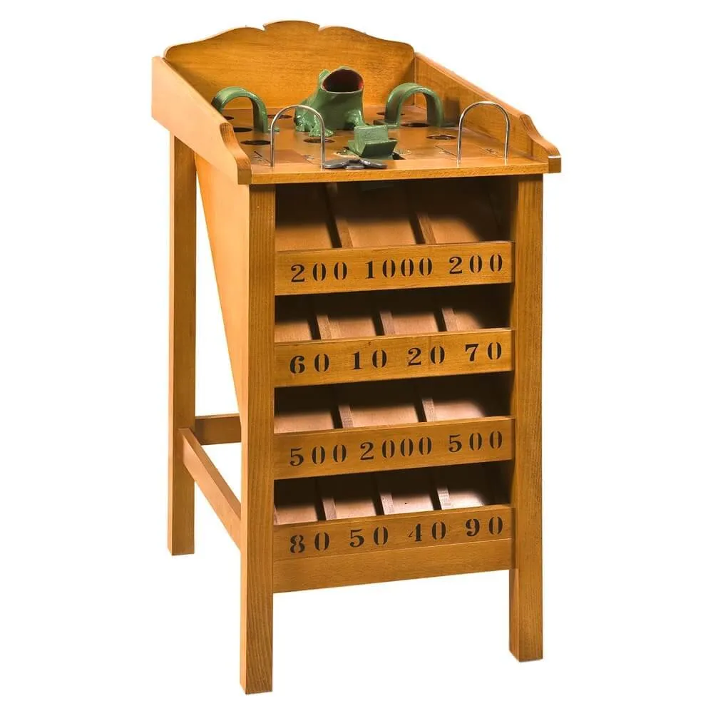 Jeu de la grenouille (sur pieds)