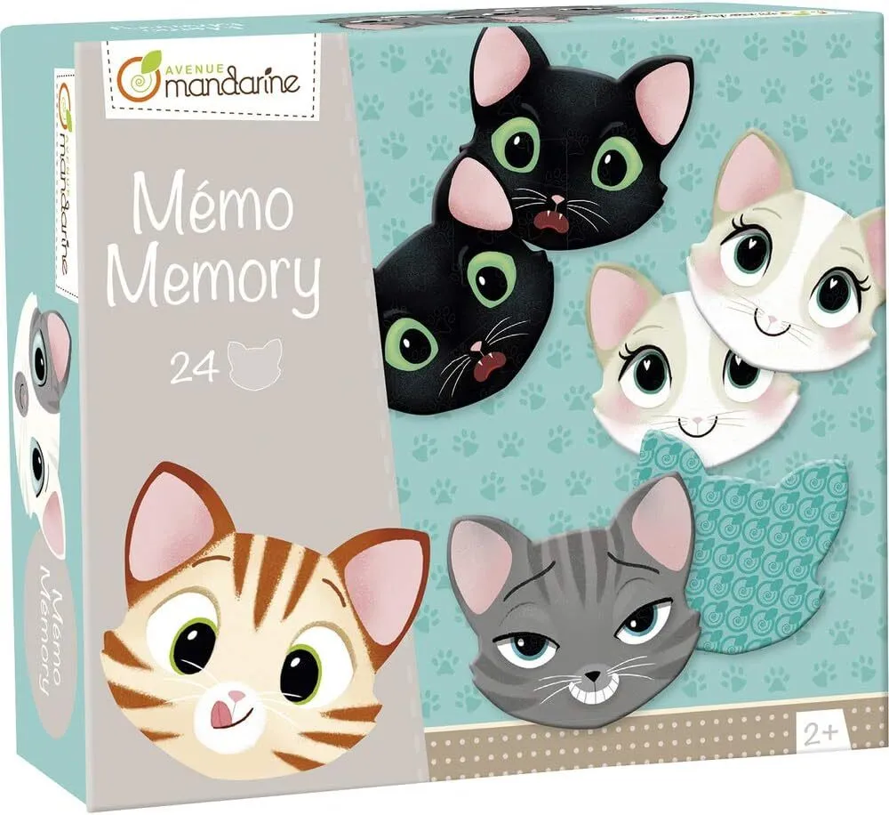 Memo Memory - Chats et expressions