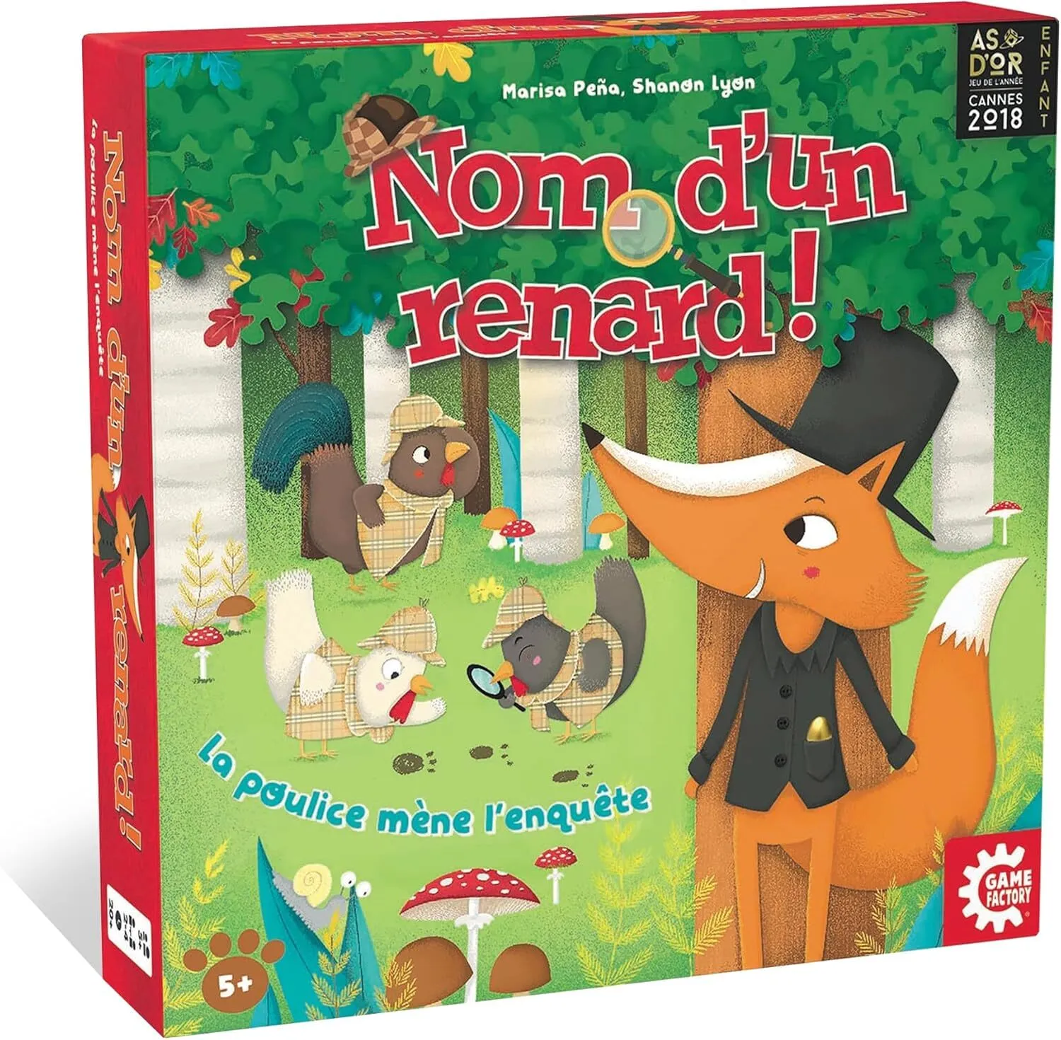 Nom d'un renard - La poulice mène l'enquête