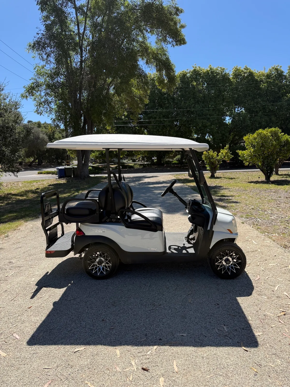 White 4 Seater