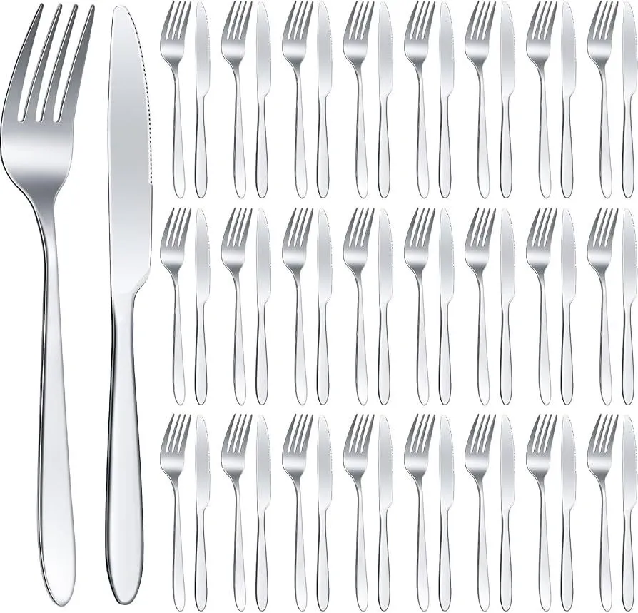 Flatware - Silver (Knife and Fork)