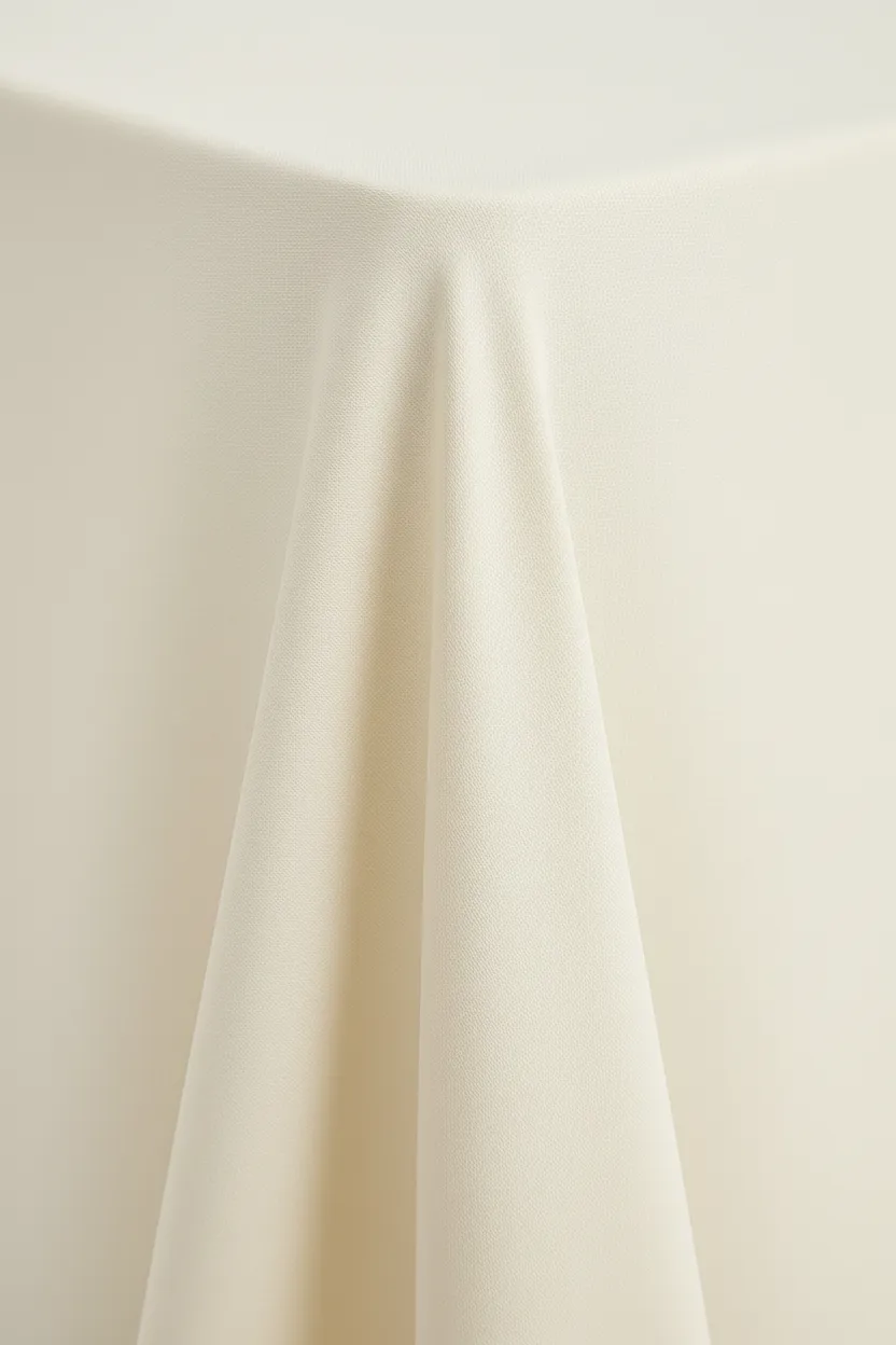 Table Linen - 108 x 156 - Polyester - Ivory - Kings Table