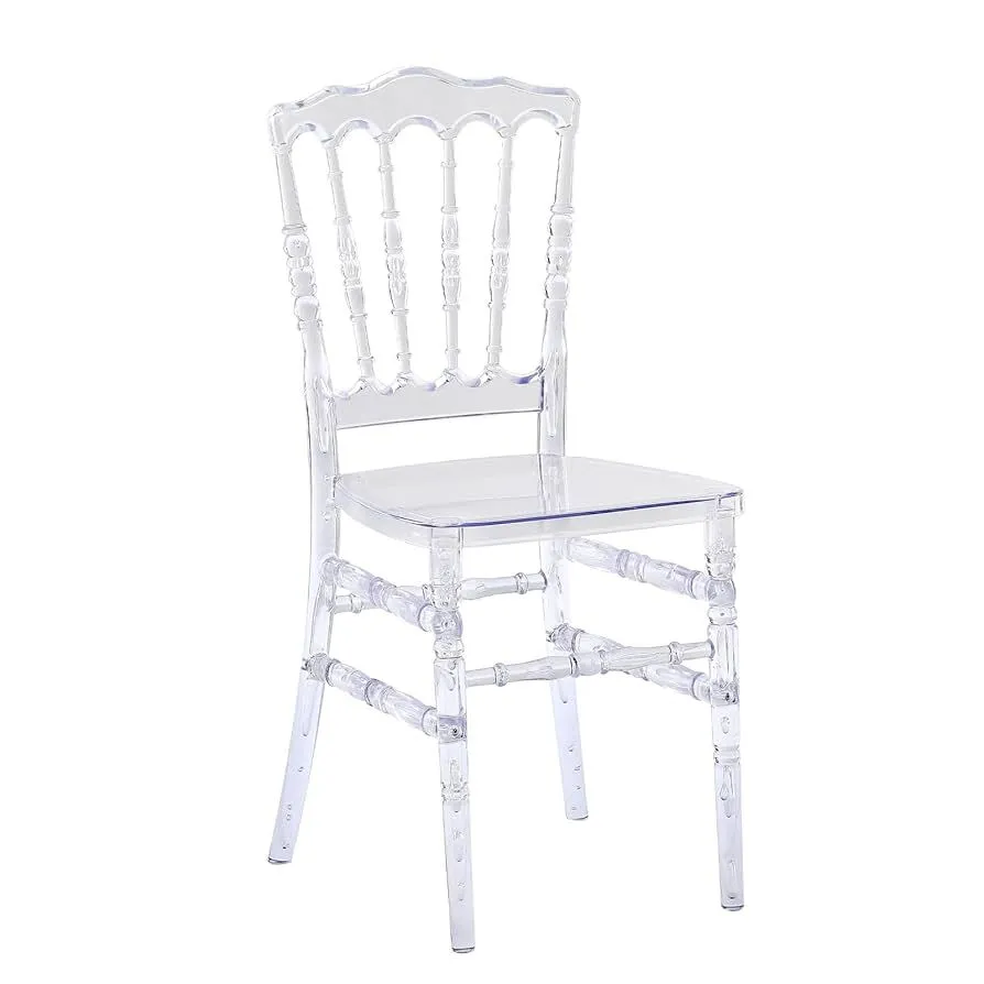 Clear Napoleon Chiavair Chair