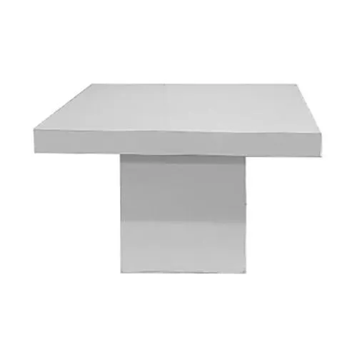 4ft x 4ft White Acrylic Table