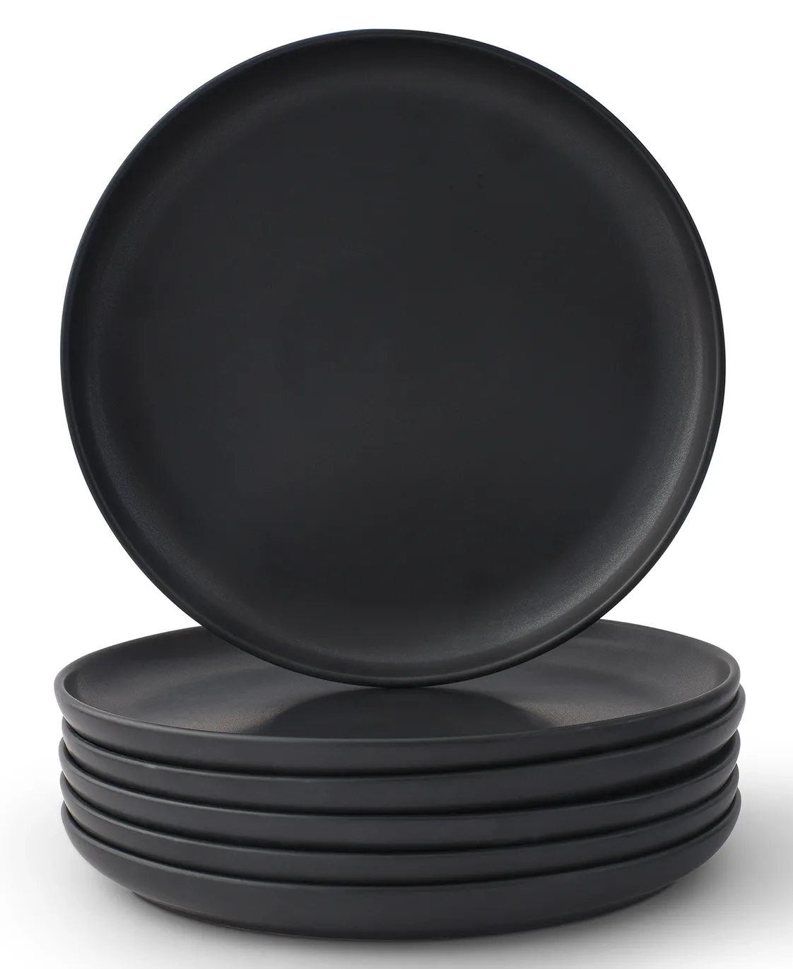 Mesa Stoneware Dinner Plate - Black - 10.5"