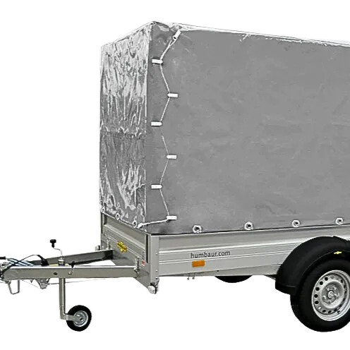 Planenanhänger inkl. Versicherung - 2,51m x 1,31m x 1,47m (B/L/H) - Traglast 1.300 kg